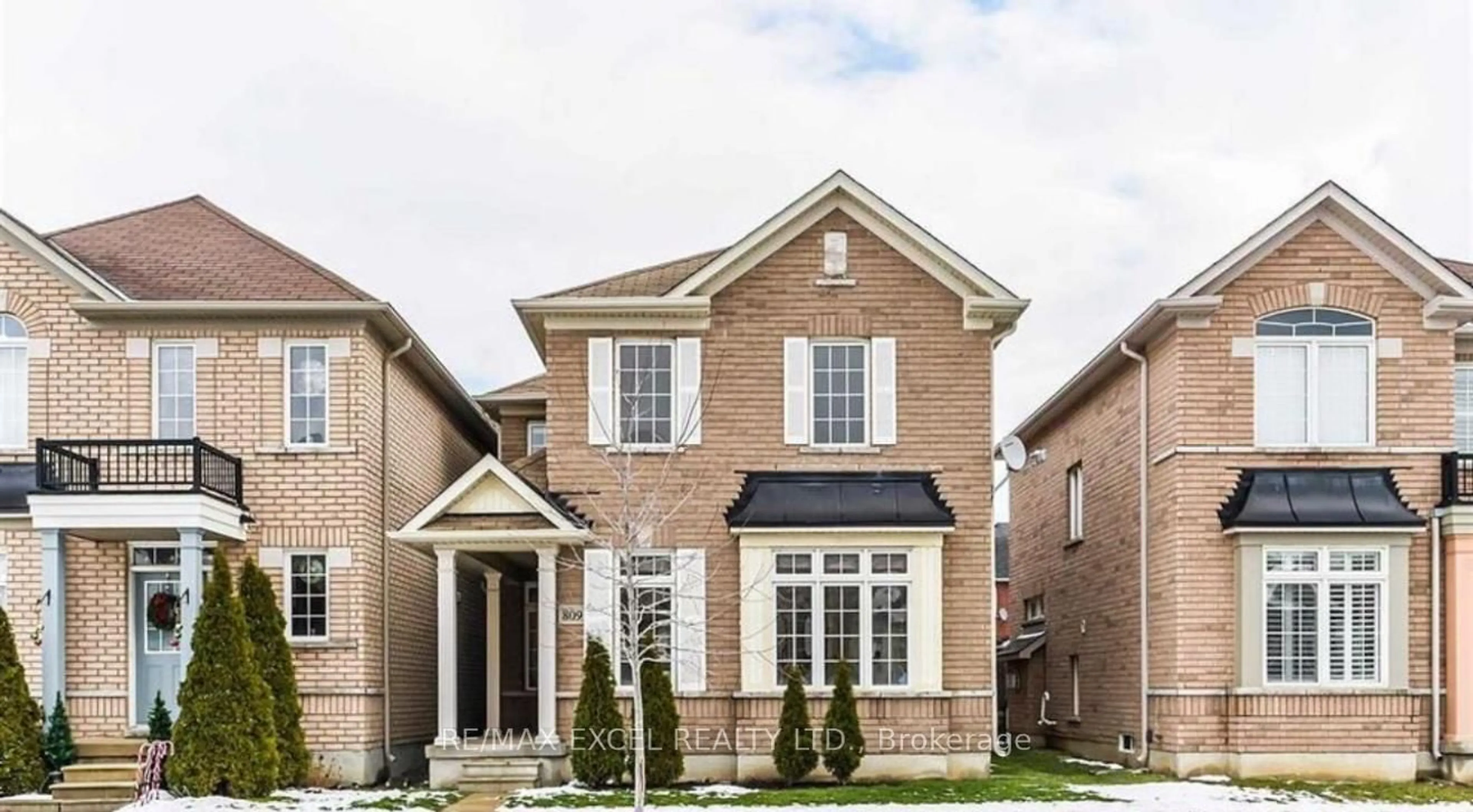 Home with brick exterior material, street for 809 Cornell Rouge Blvd, Markham Ontario L6B 0K5