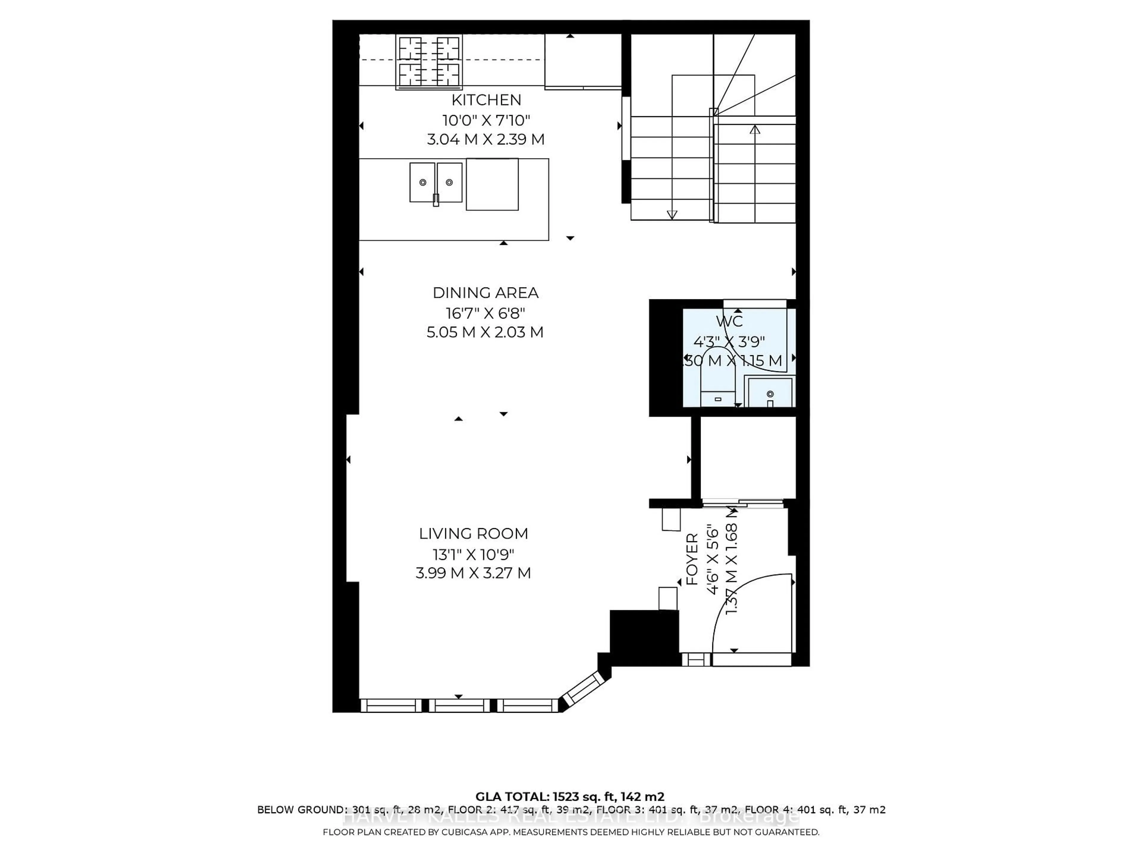 Floor plan for 18 Clark Ave #64, Vaughan Ontario L4J 8H1