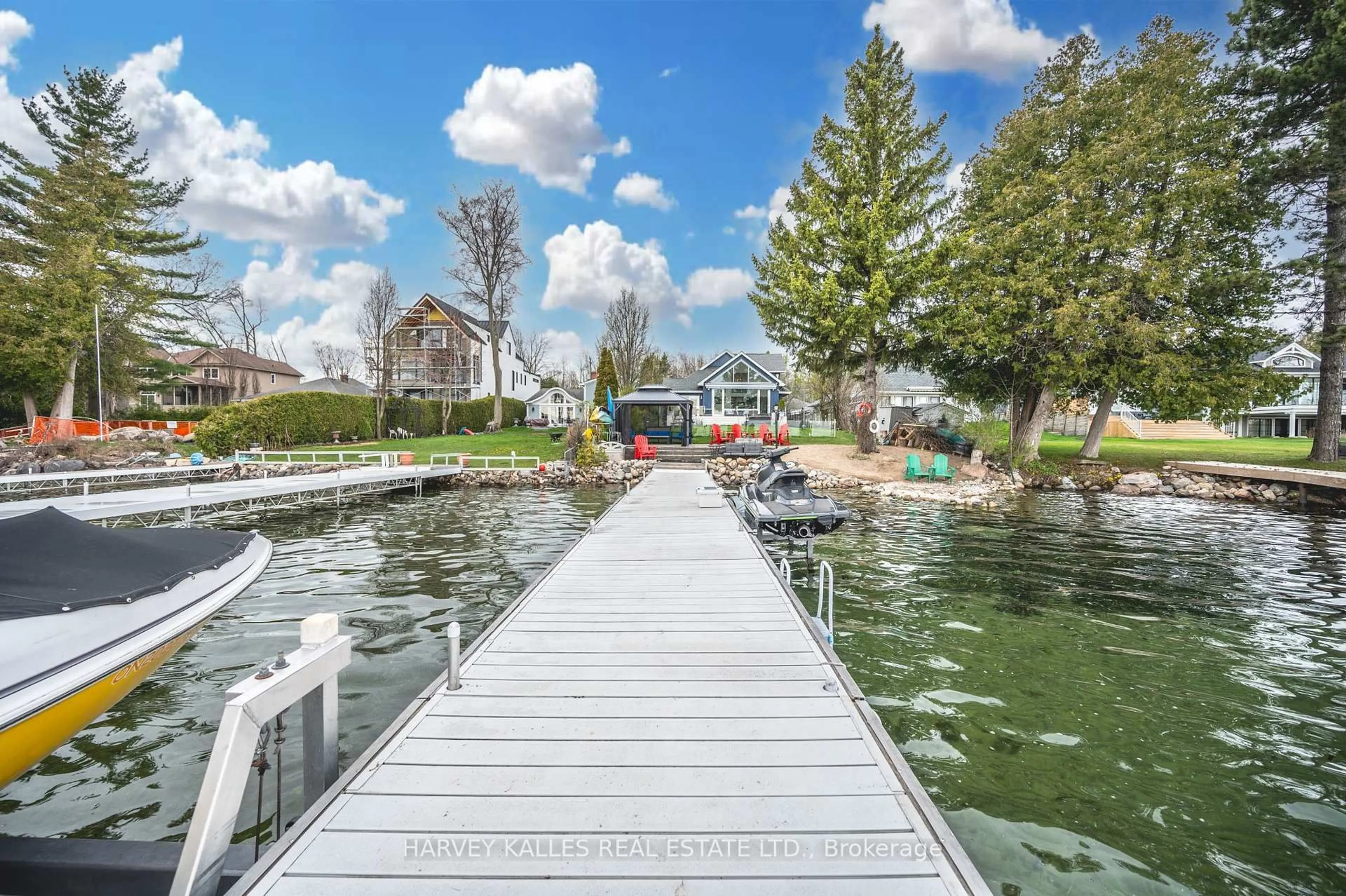Patio, water/lake/river/ocean view for 1627 Houston Ave, Innisfil Ontario L9S 4M6