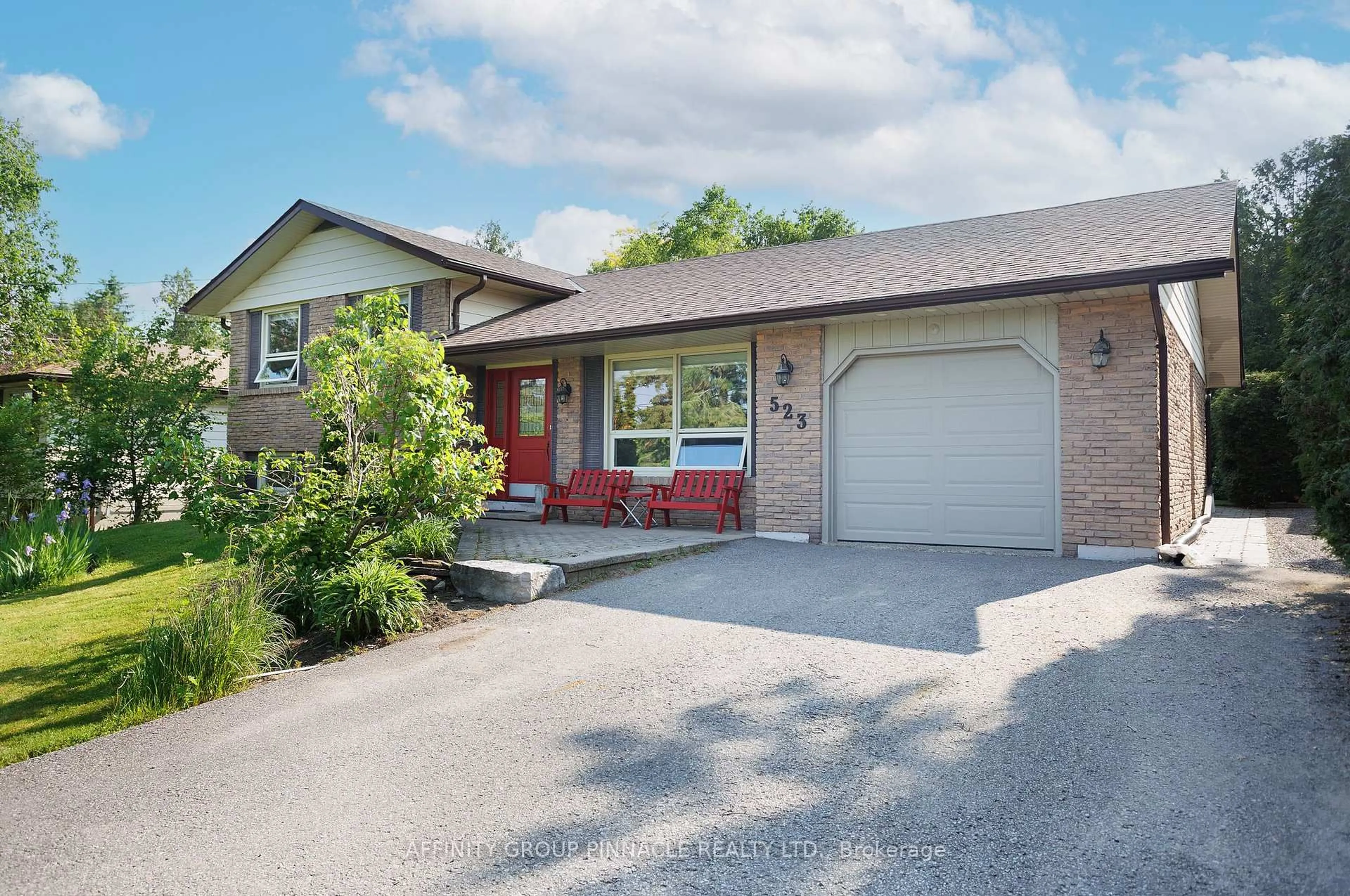 Home with brick exterior material, street for 523 George St, Brock Ontario L0K 1A0