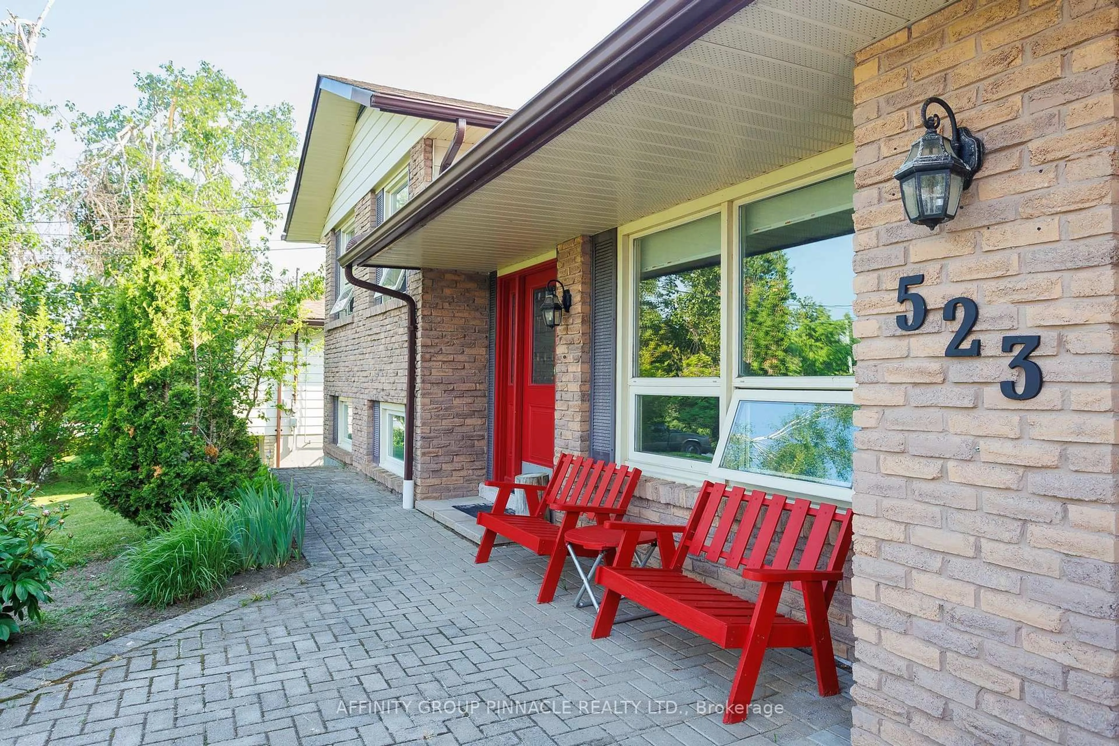 Home with brick exterior material, street for 523 George St, Brock Ontario L0K 1A0