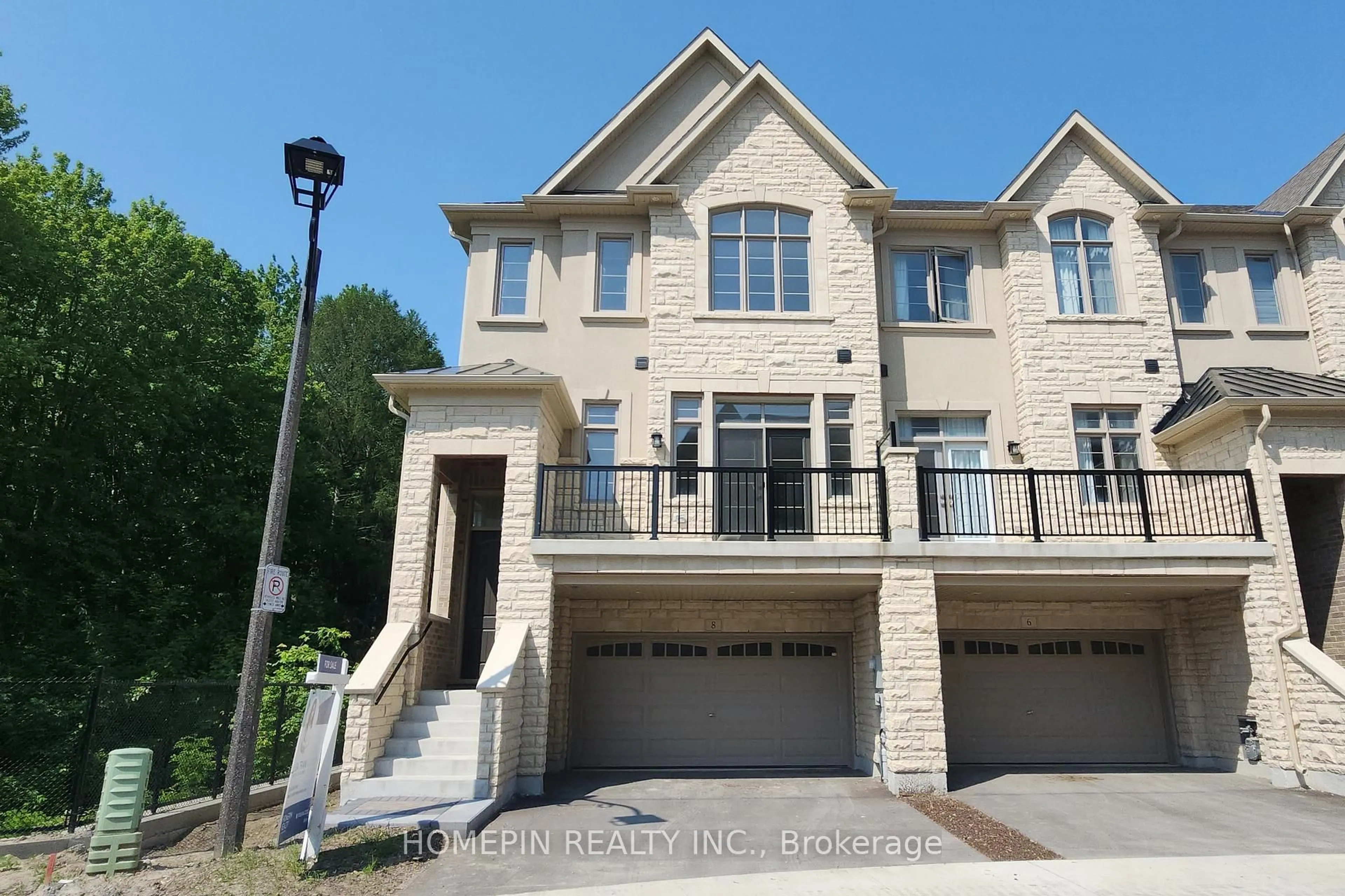 Home with brick exterior material, street for 8 Gardeners Lane, Markham Ontario L6C 3L5