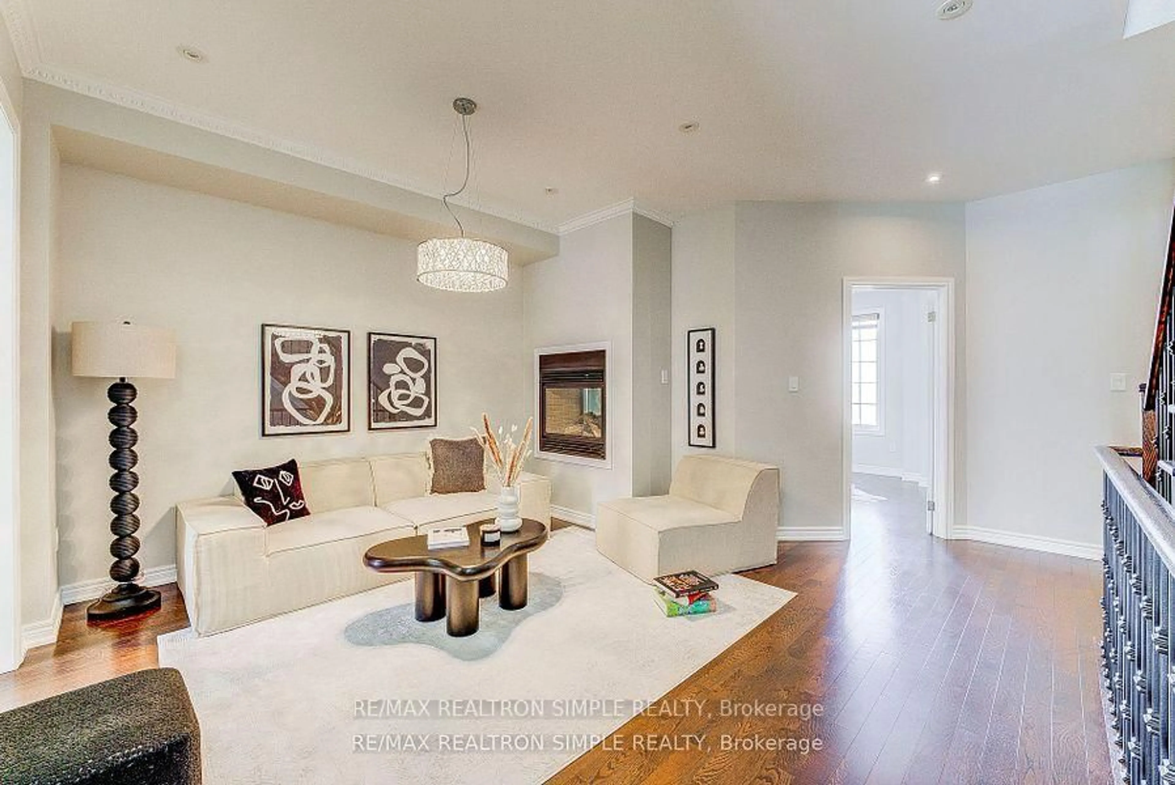 Living room with furniture, unknown for 61 Memon Pl, Markham Ontario L6E 0S1