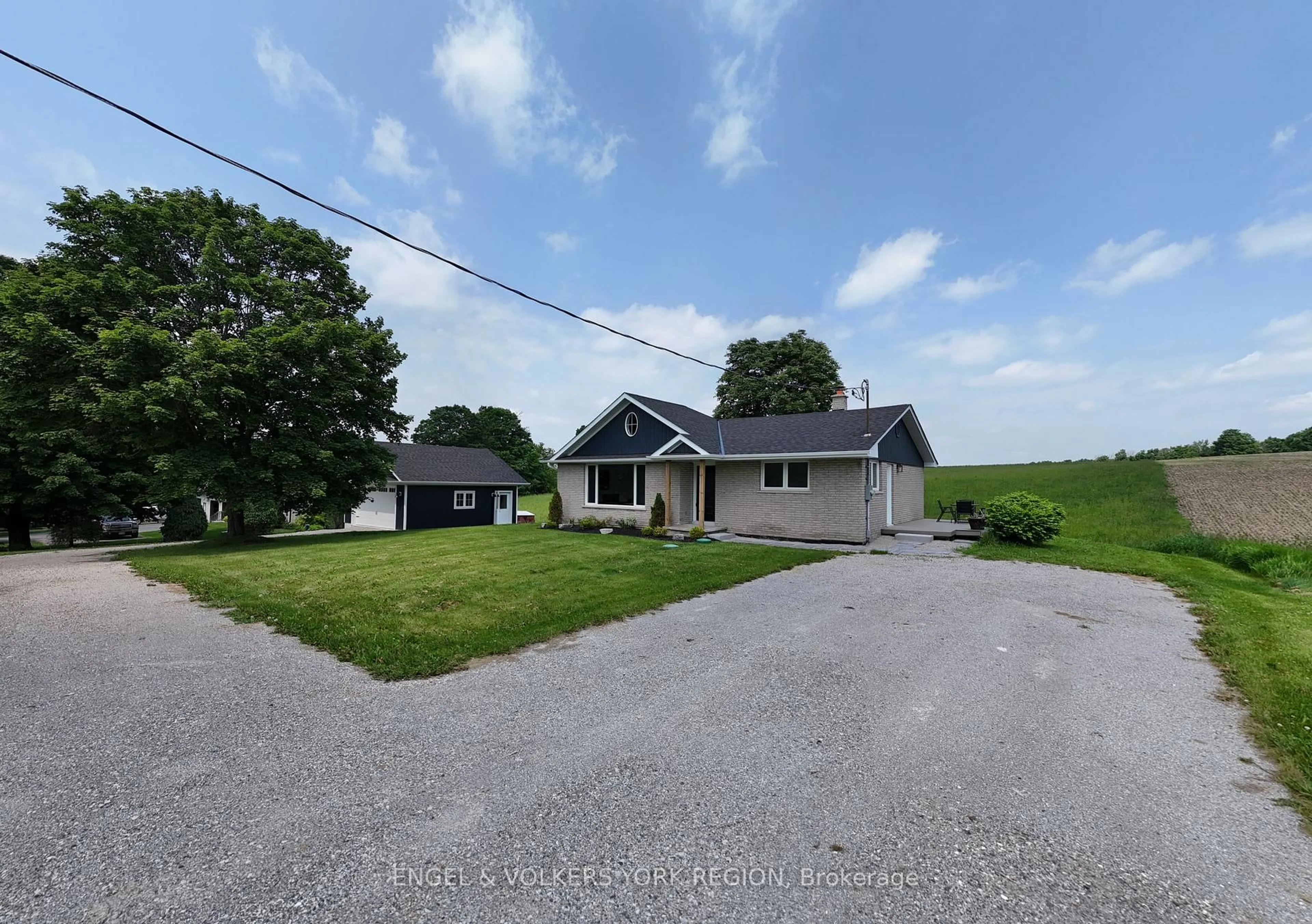 A pic from outside/outdoor area/front of a property/back of a property/a pic from drone, street for 2754 County Road 89, Innisfil Ontario L0L 1L0