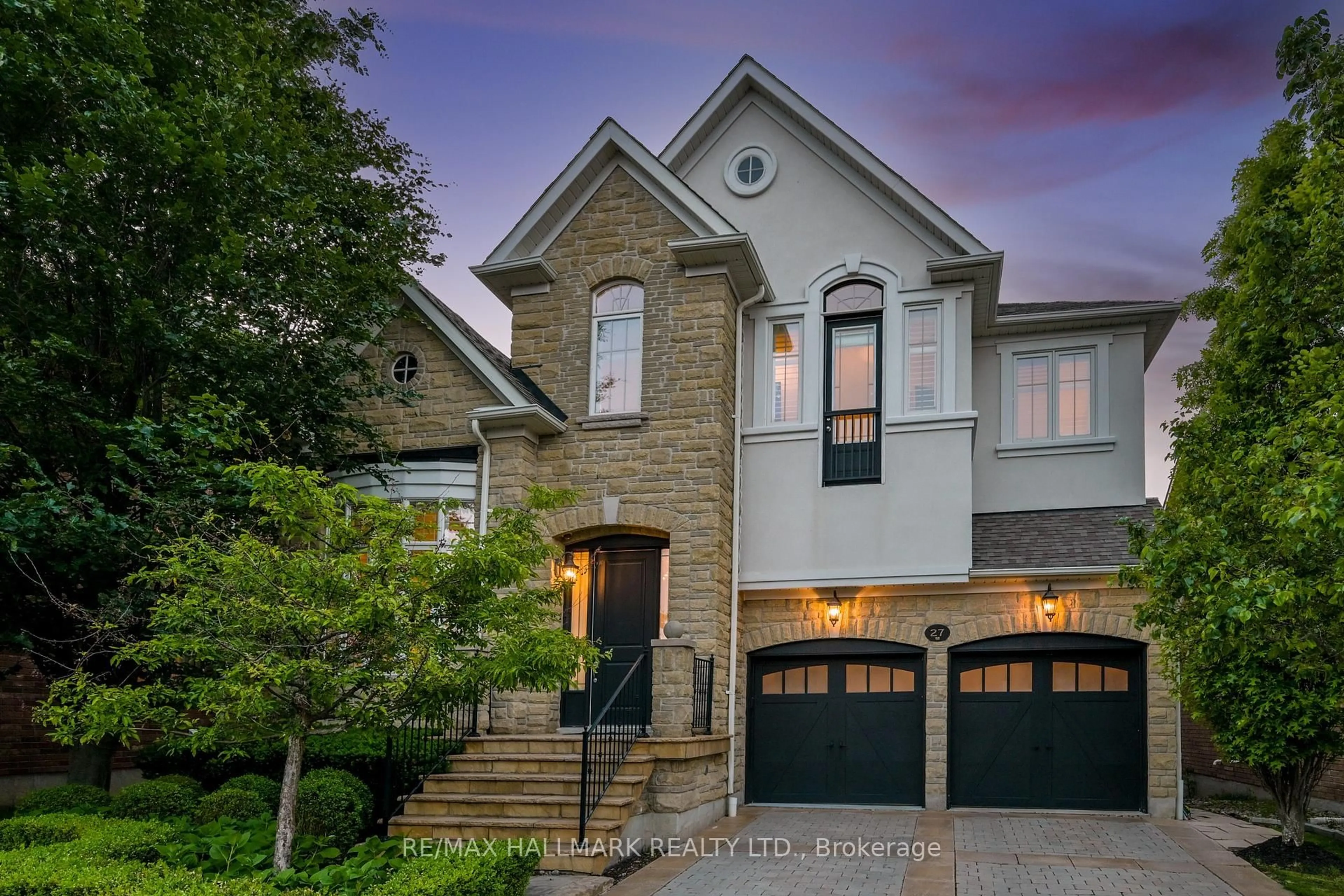Home with brick exterior material, street for 27 Emerald Heights Dr, Whitchurch-Stouffville Ontario L4A 0C8
