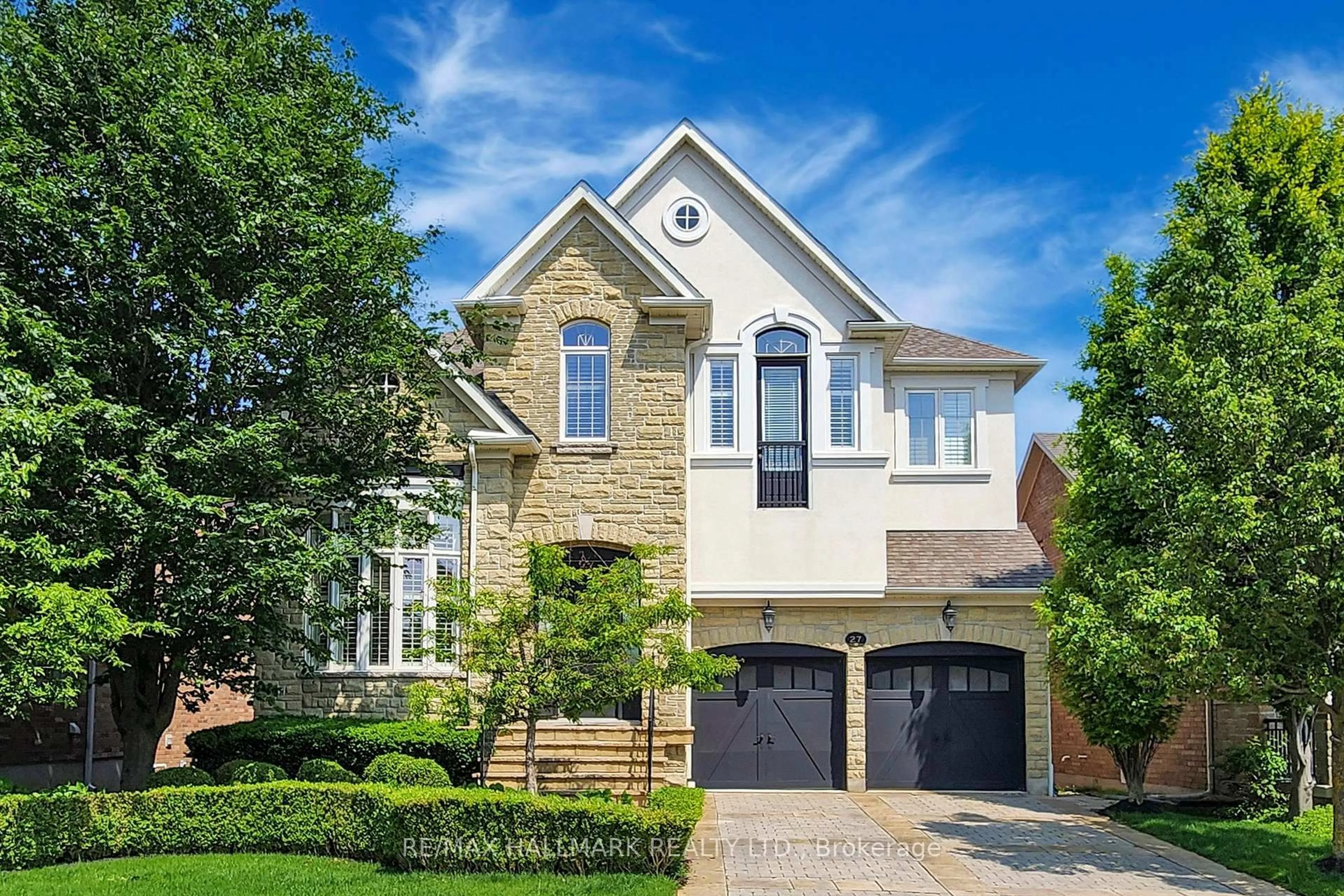 Home with brick exterior material, street for 27 Emerald Heights Dr, Whitchurch-Stouffville Ontario L4A 0C8