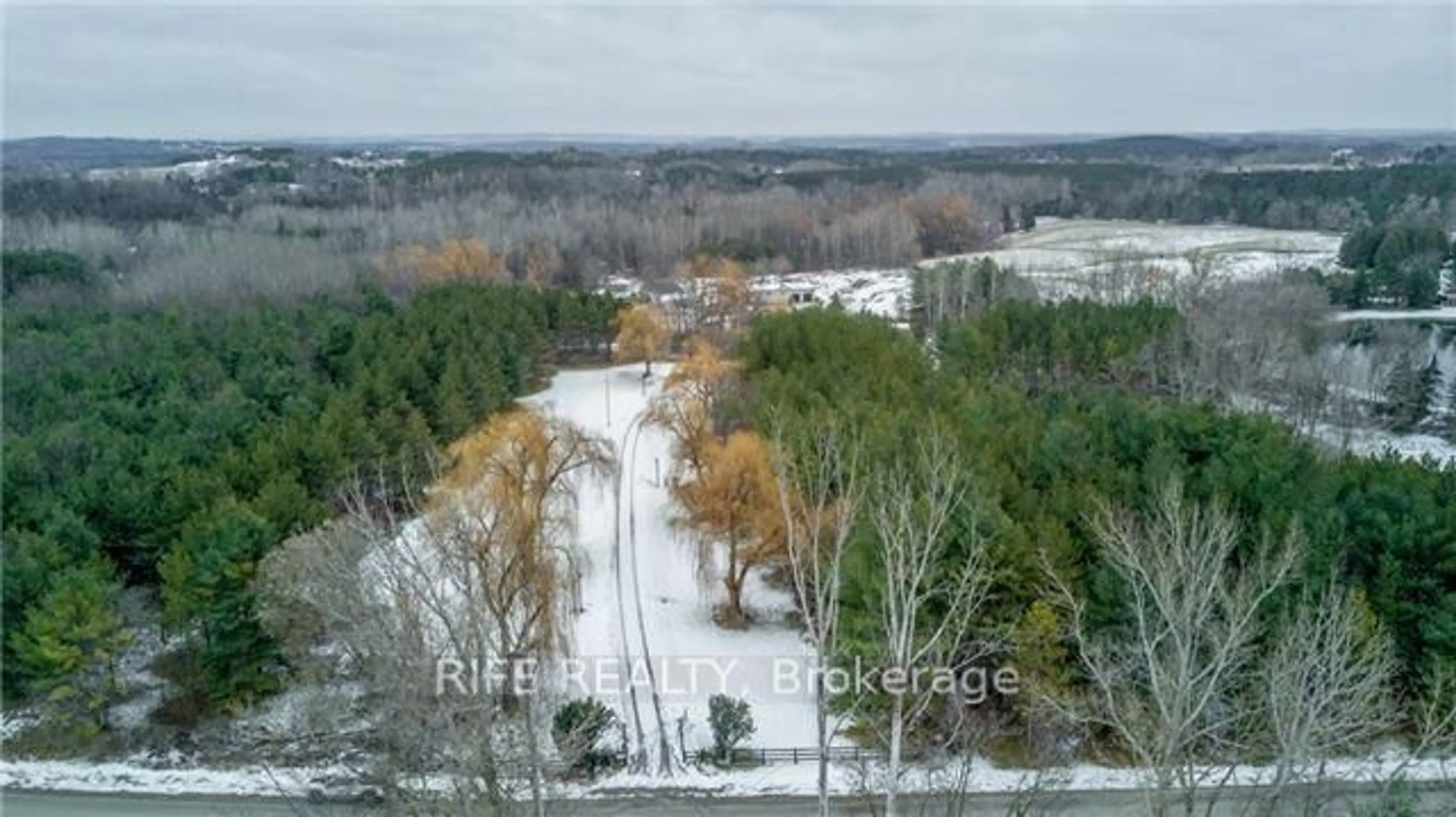 A pic from outside/outdoor area/front of a property/back of a property/a pic from drone, forest/trees view for 993889 Mono Adjala Tl, Adjala-Tosorontio Ontario L9W 2Z2