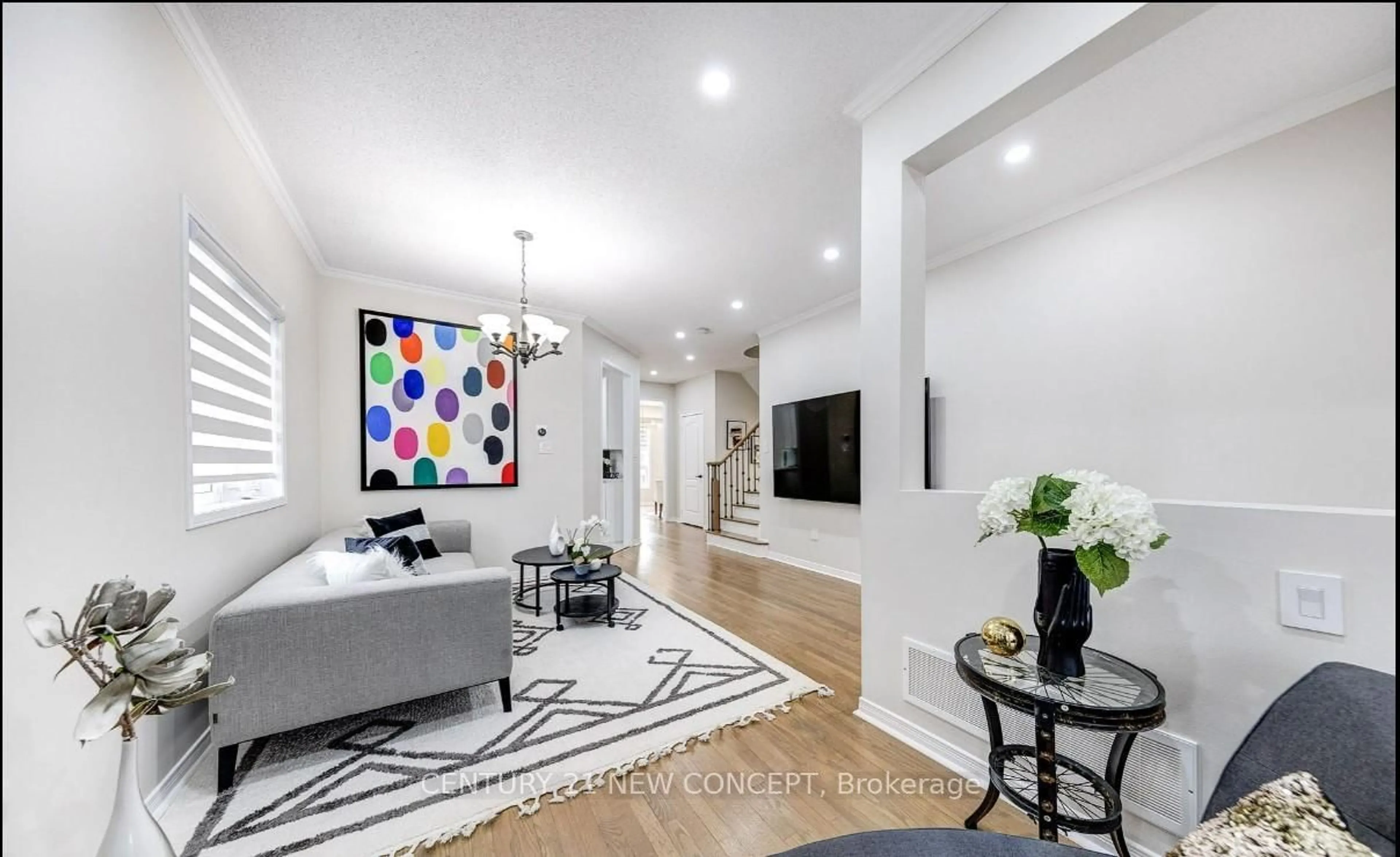 Living room with furniture, unknown for 221 Old Colony Rd, Richmond Hill Ontario L4E 5B9
