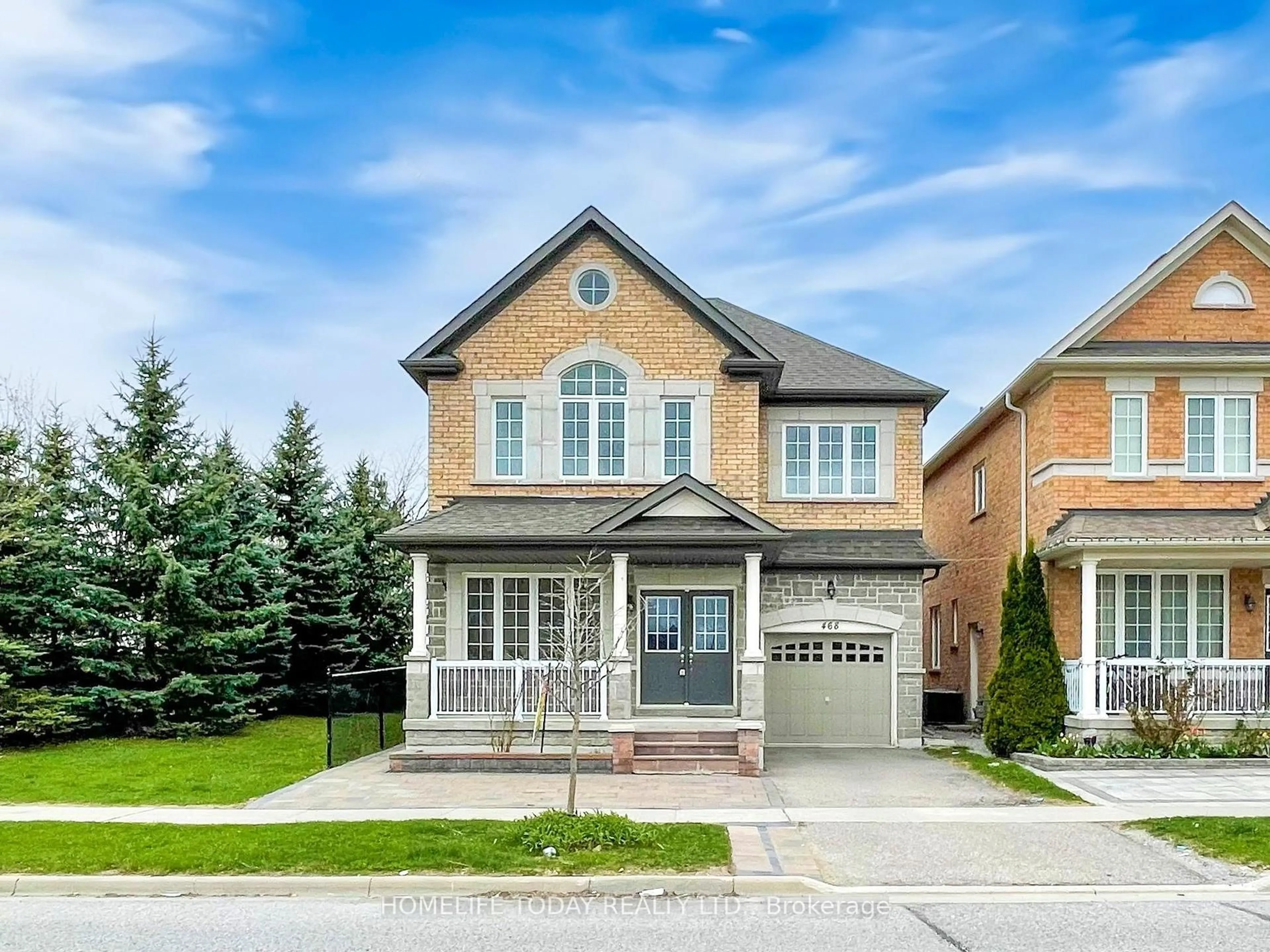 Home with brick exterior material, street for 468 Roy Rainey Ave, Markham Ontario L6E 2H6