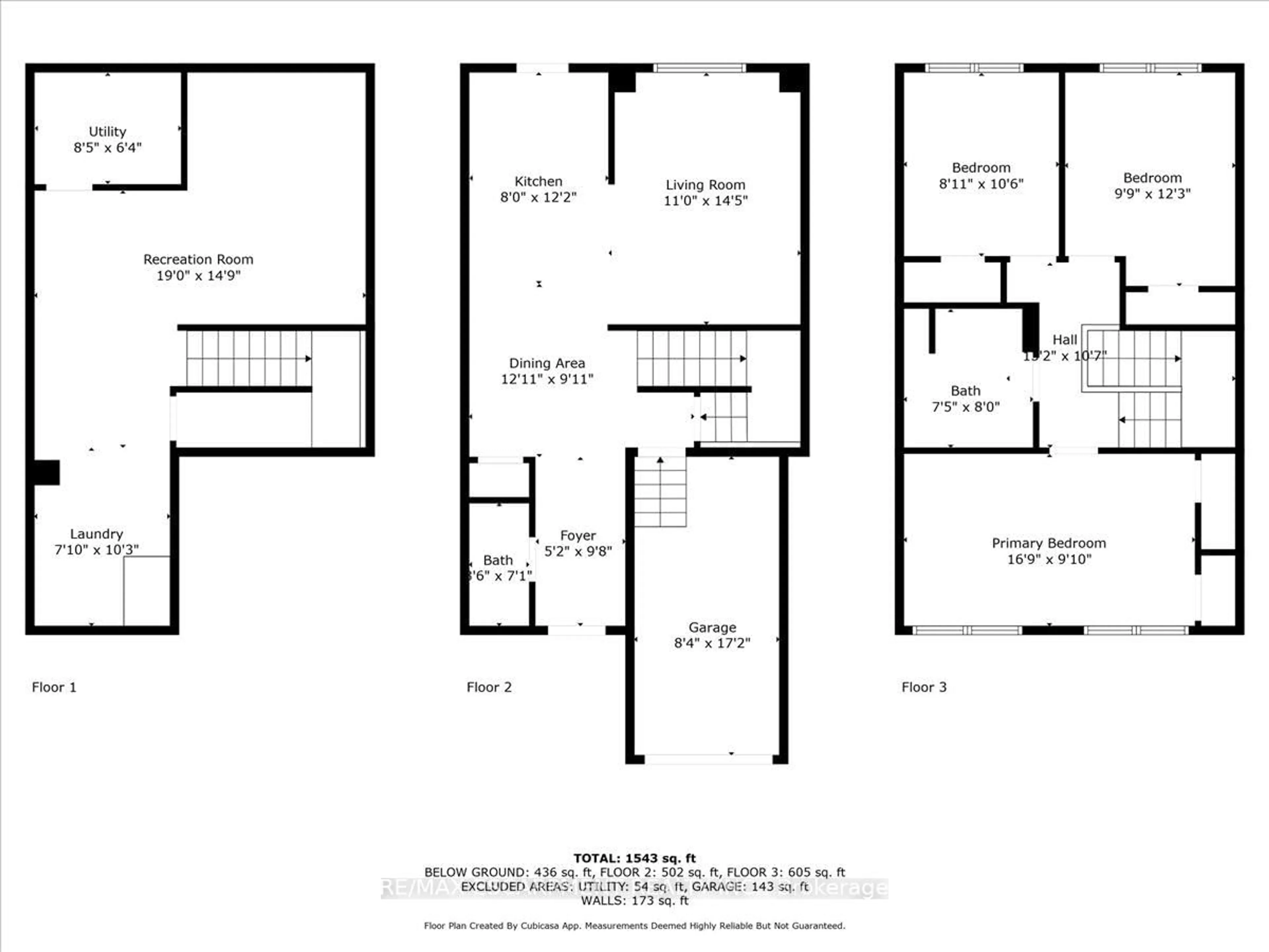 Floor plan for 4 RUTHVEN Cres, New Tecumseth Ontario L9R 0A7