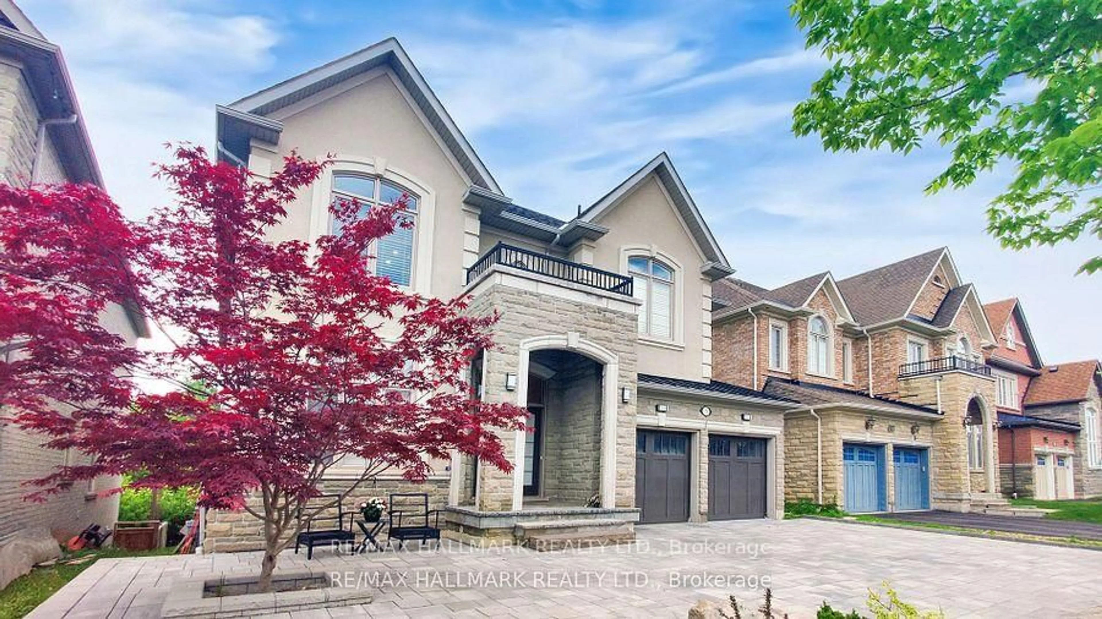 Home with brick exterior material, street for 126 Sir Stevens Dr, Vaughan Ontario L6A 0G6