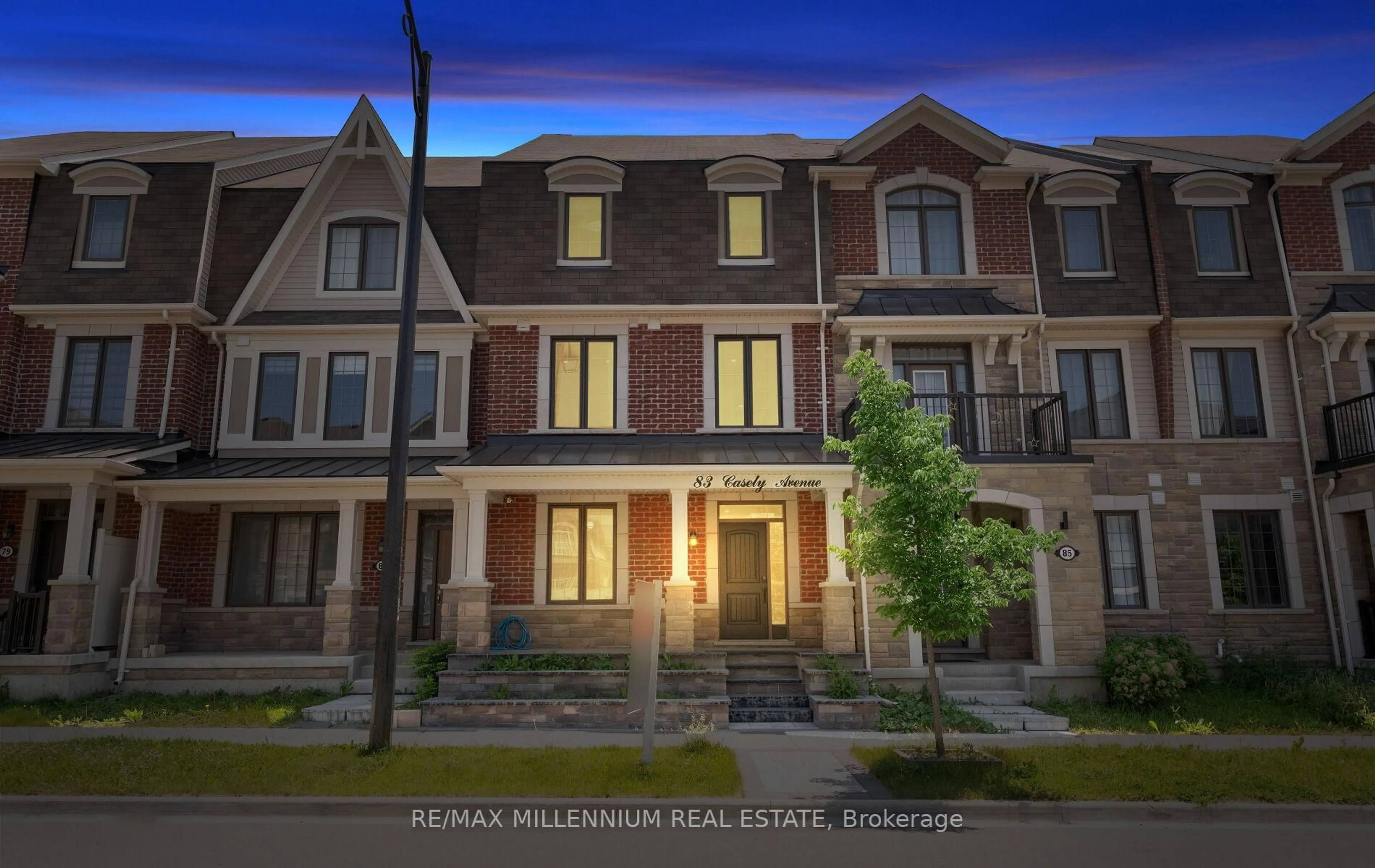 Home with brick exterior material, street for 83 Casley Ave, Richmond Hill Ontario L4S 0K7