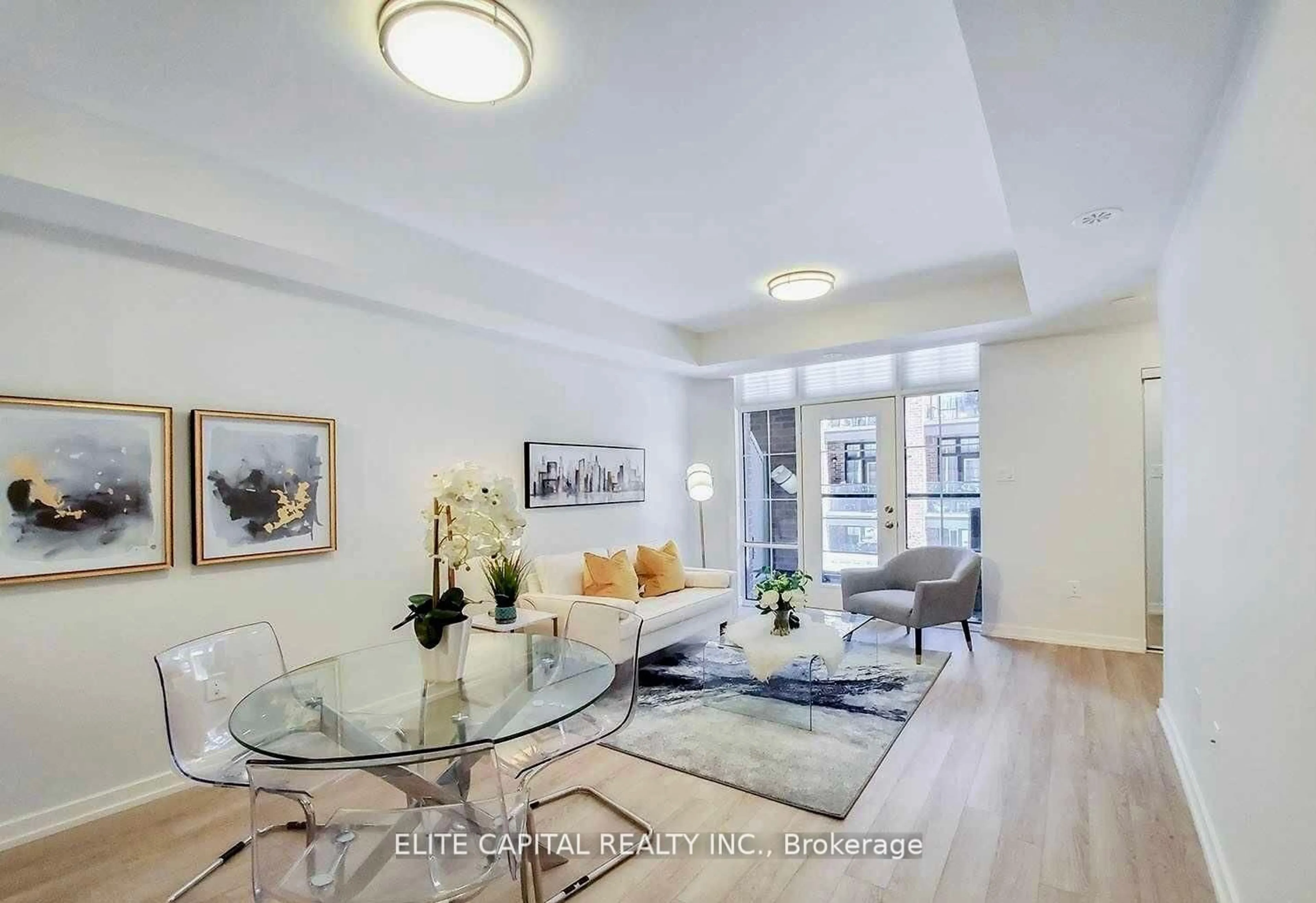 Living room with furniture, unknown for 18 Whitaker Way #248, Whitchurch-Stouffville Ontario L4A 4T4