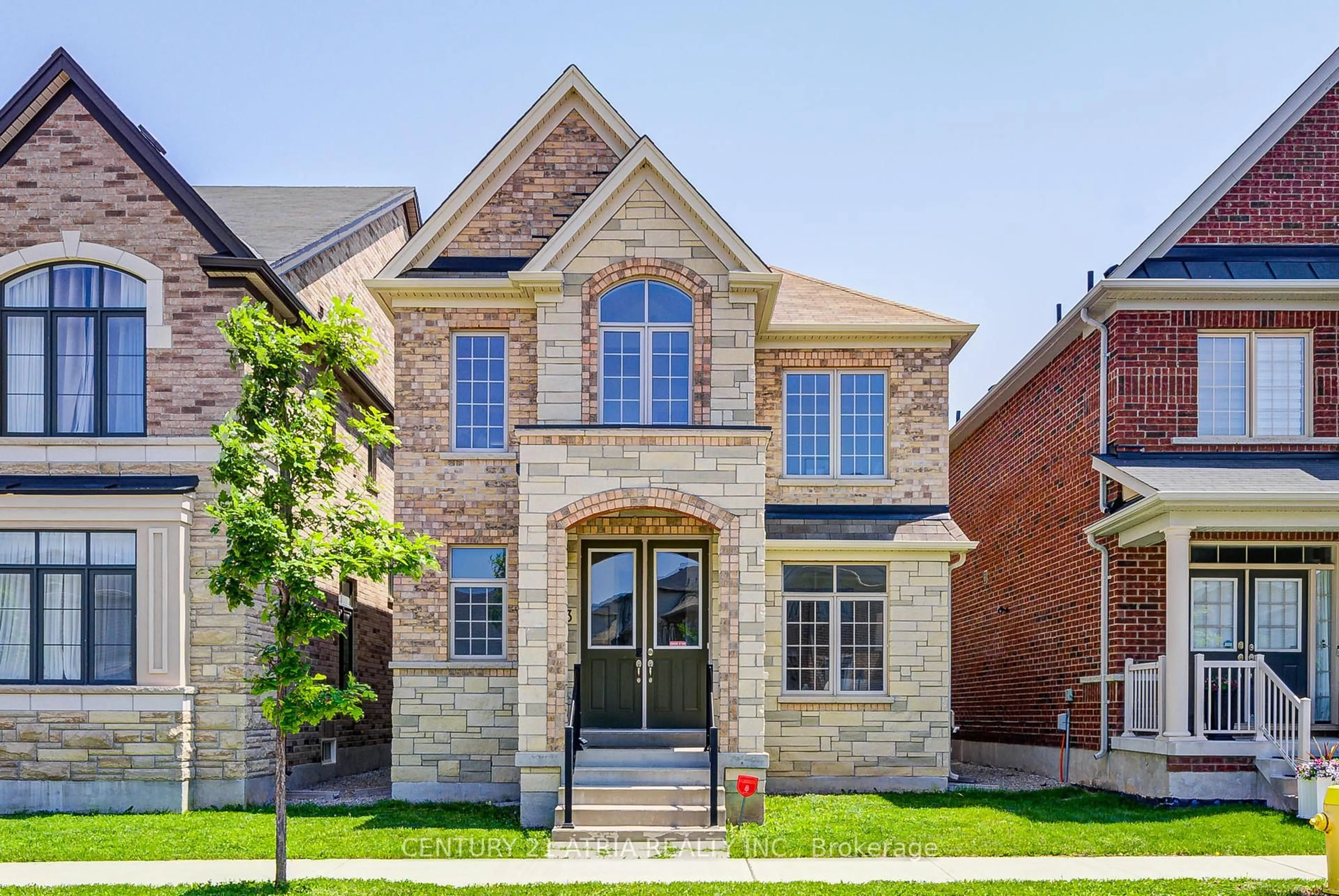 Home with brick exterior material, street for 23 Gordon Landon Dr, Markham Ontario L6B 0X9