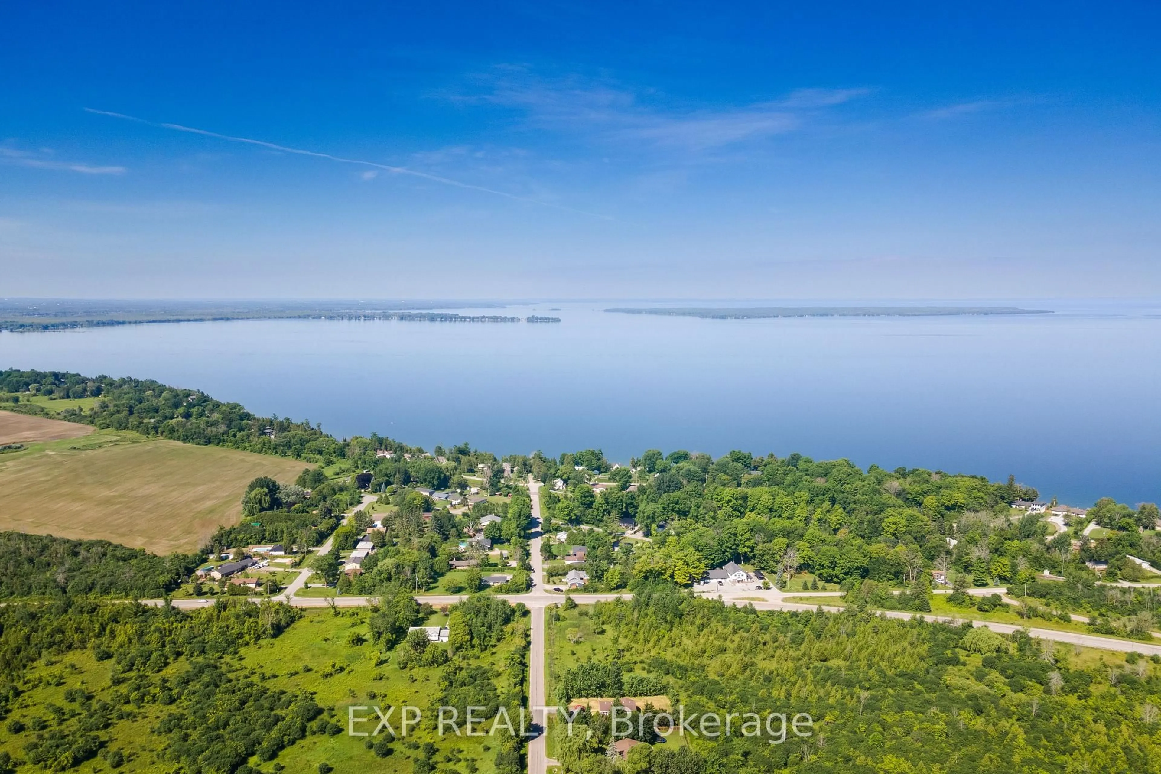 A pic from outside/outdoor area/front of a property/back of a property/a pic from drone, water/lake/river/ocean view for B393 Thorah Concession 2 Rd, Brock Ontario L0K 1A0