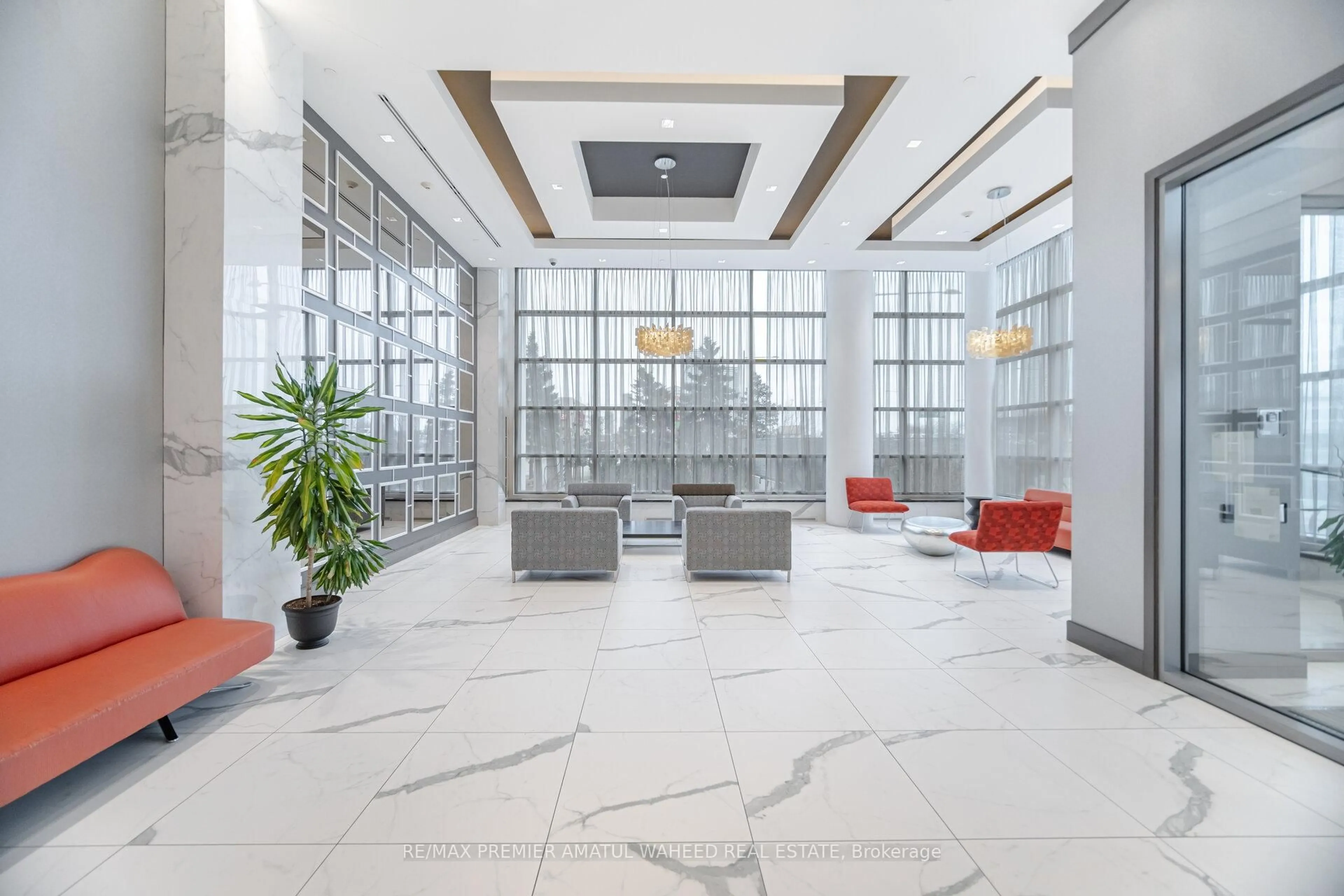 Lobby for 3600 Highway 7 Rd #3212, Vaughan Ontario L4L 0G7