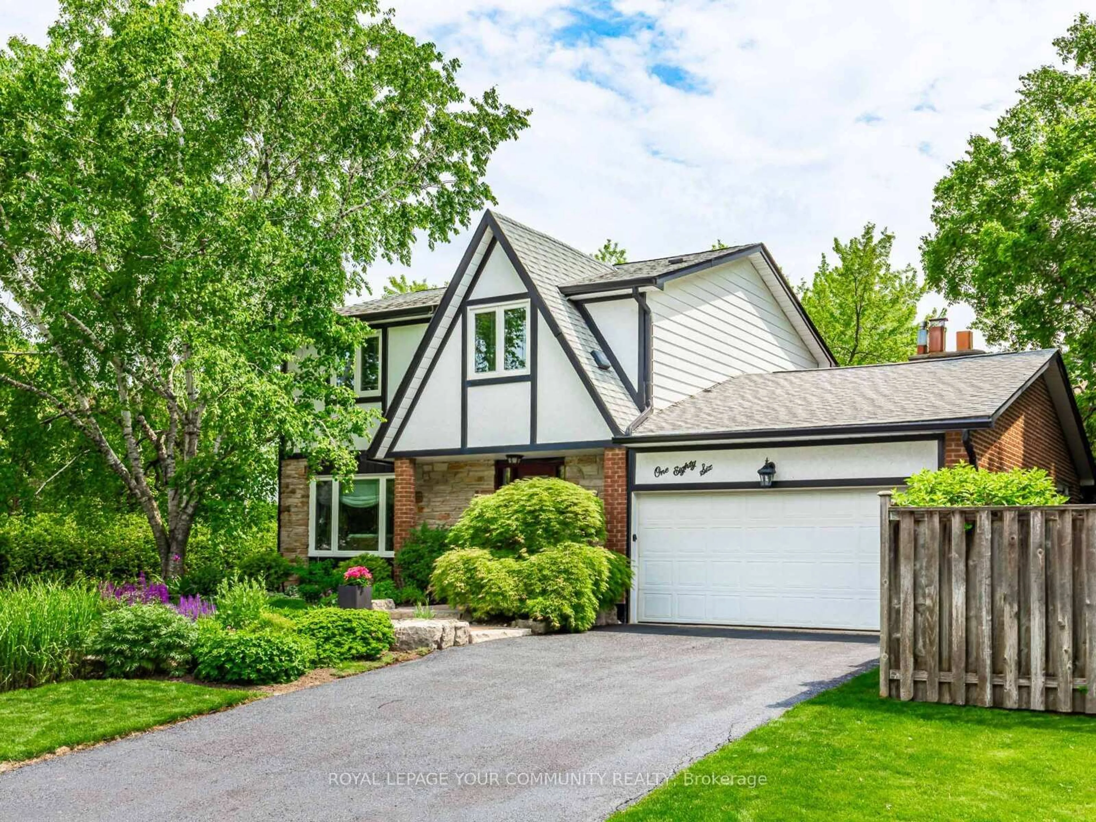 Home with brick exterior material, street for 186 Romfield Crct, Markham Ontario L3T 3J1