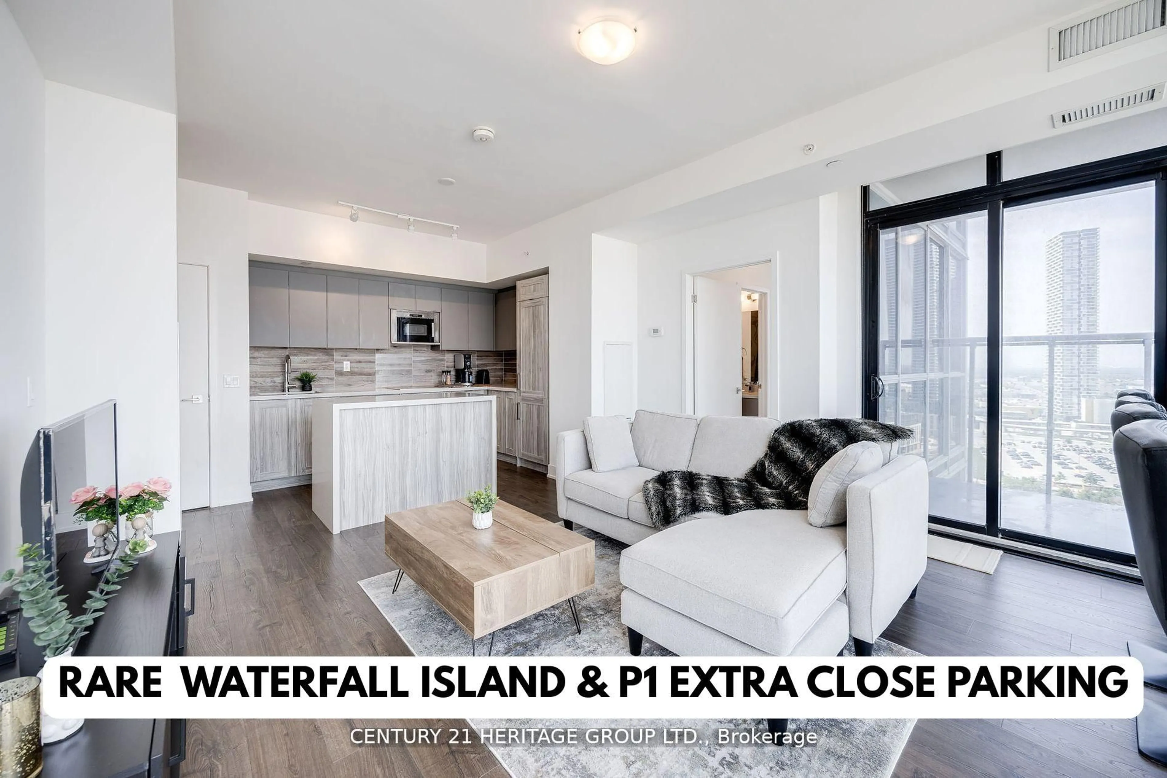Open concept kitchen, unknown for 2916 Highway 7 #1807, Vaughan Ontario L4K 0K6