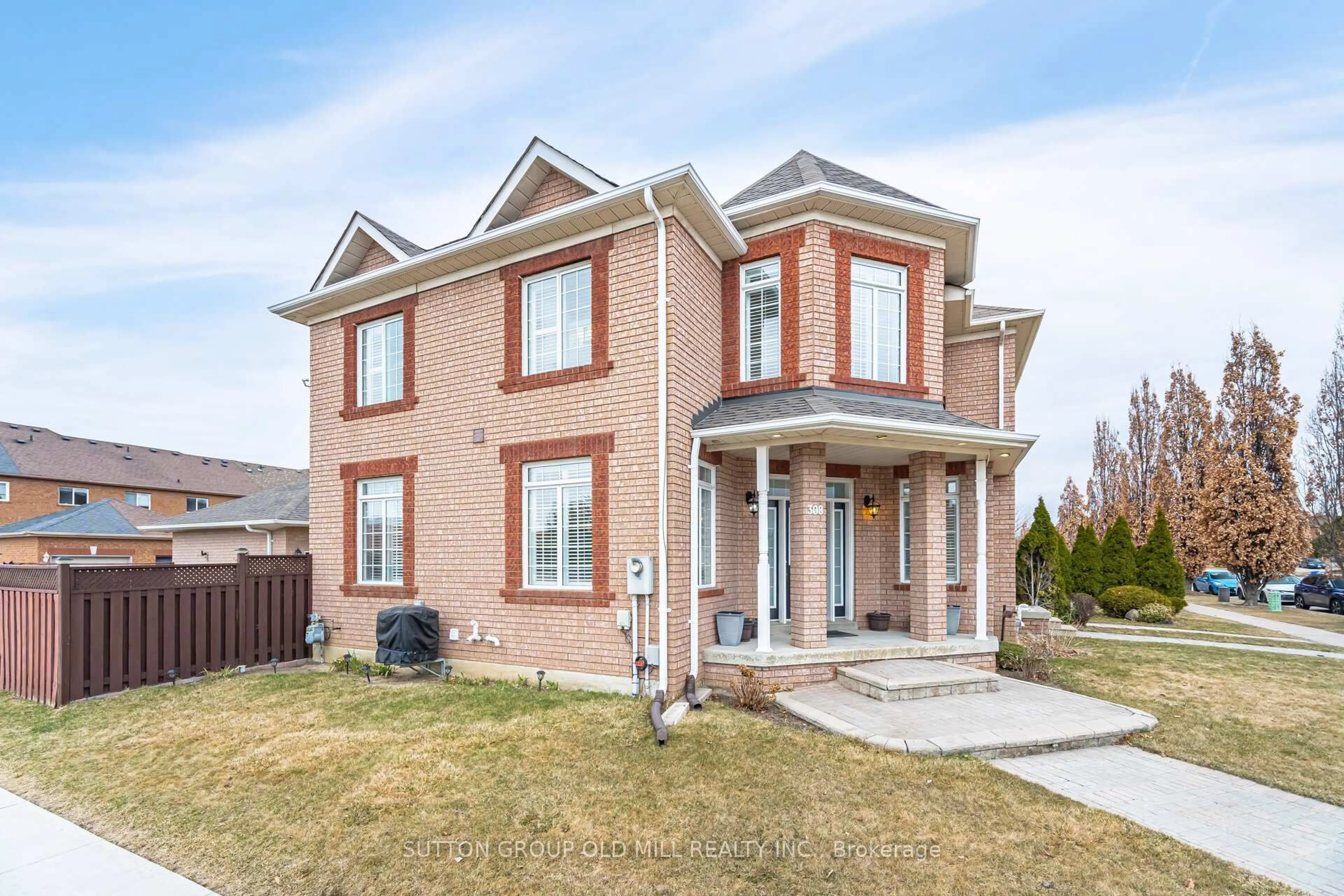 Home with brick exterior material, street for 308 Cranston Park Ave, Vaughan Ontario L6A 2M4