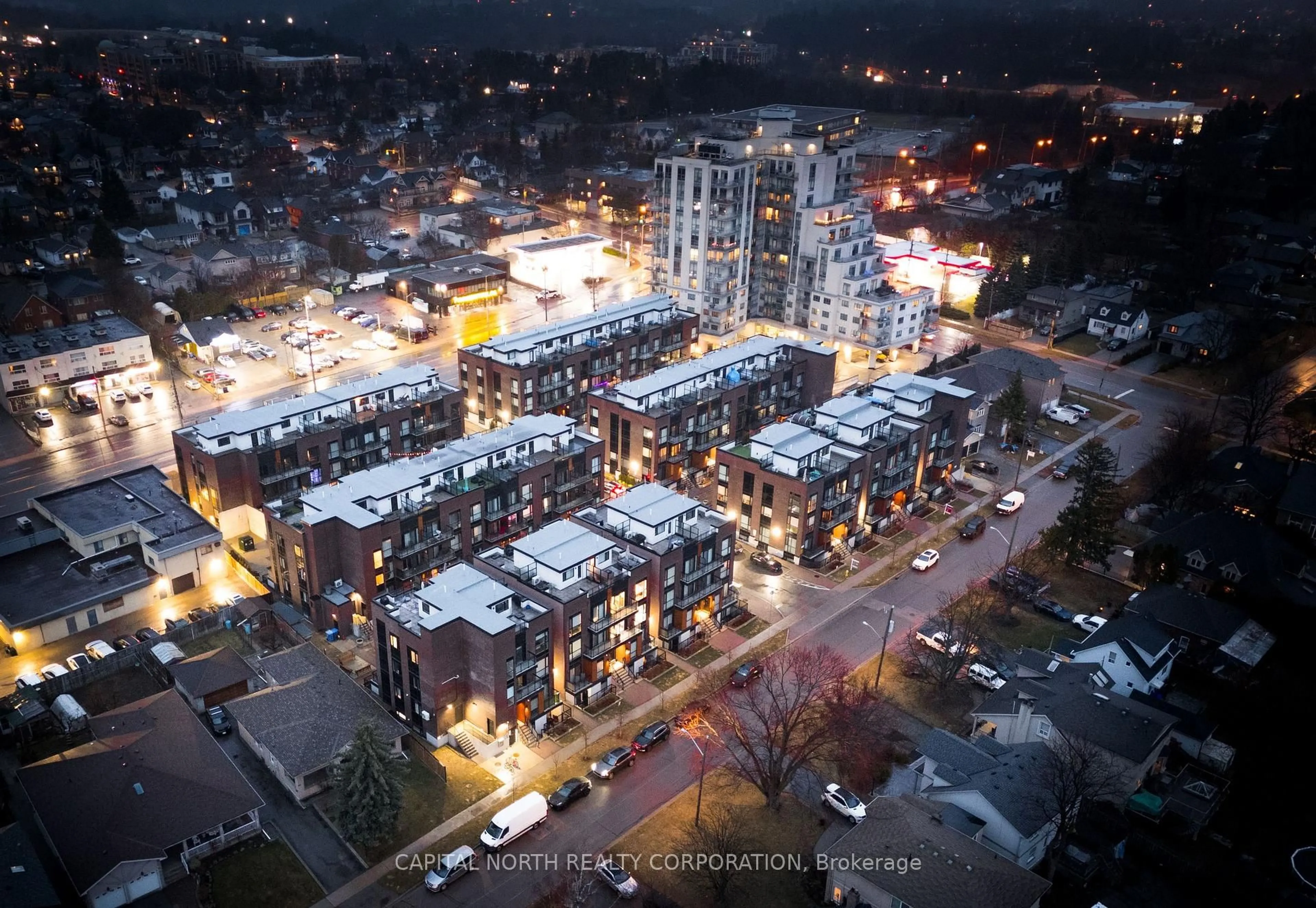 A pic from outside/outdoor area/front of a property/back of a property/a pic from drone, street for 5289 Highway 7 #1302, Vaughan Ontario L4L 0J1