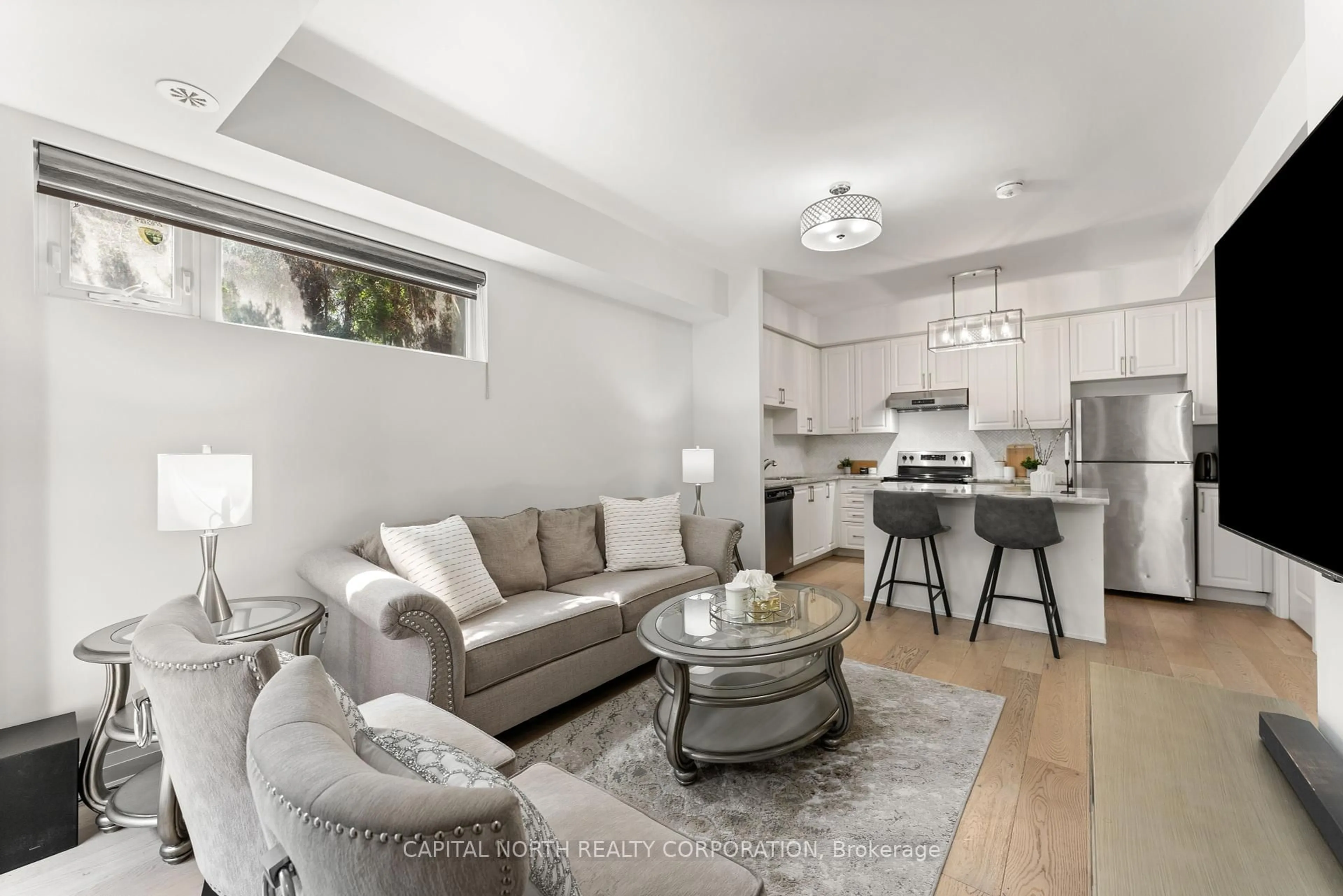 Living room with furniture, unknown for 5289 Highway 7 #1302, Vaughan Ontario L4L 0J1