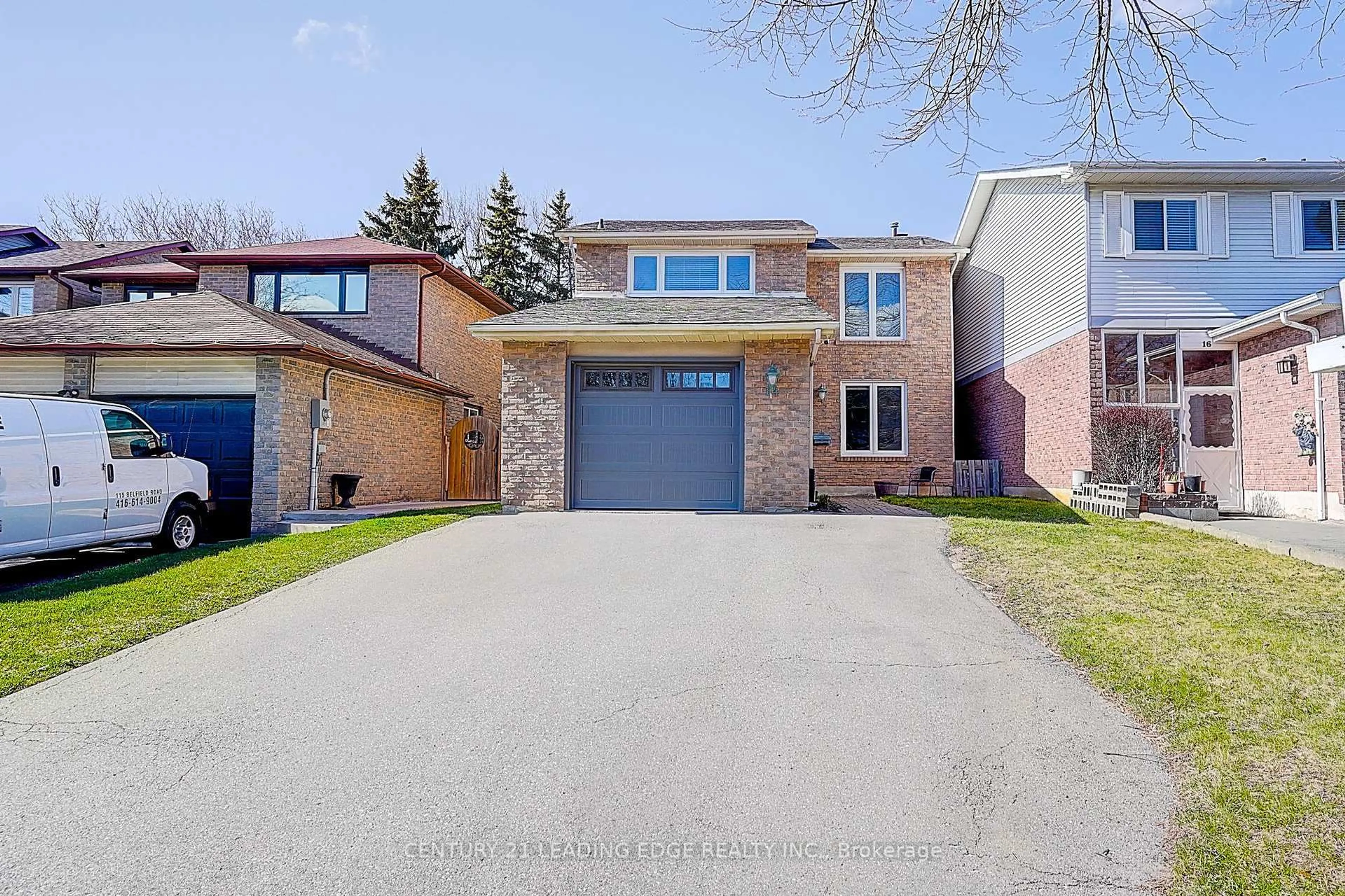 Home with brick exterior material, street for 14 PARKINSON Rd, Markham Ontario L3P 4G5