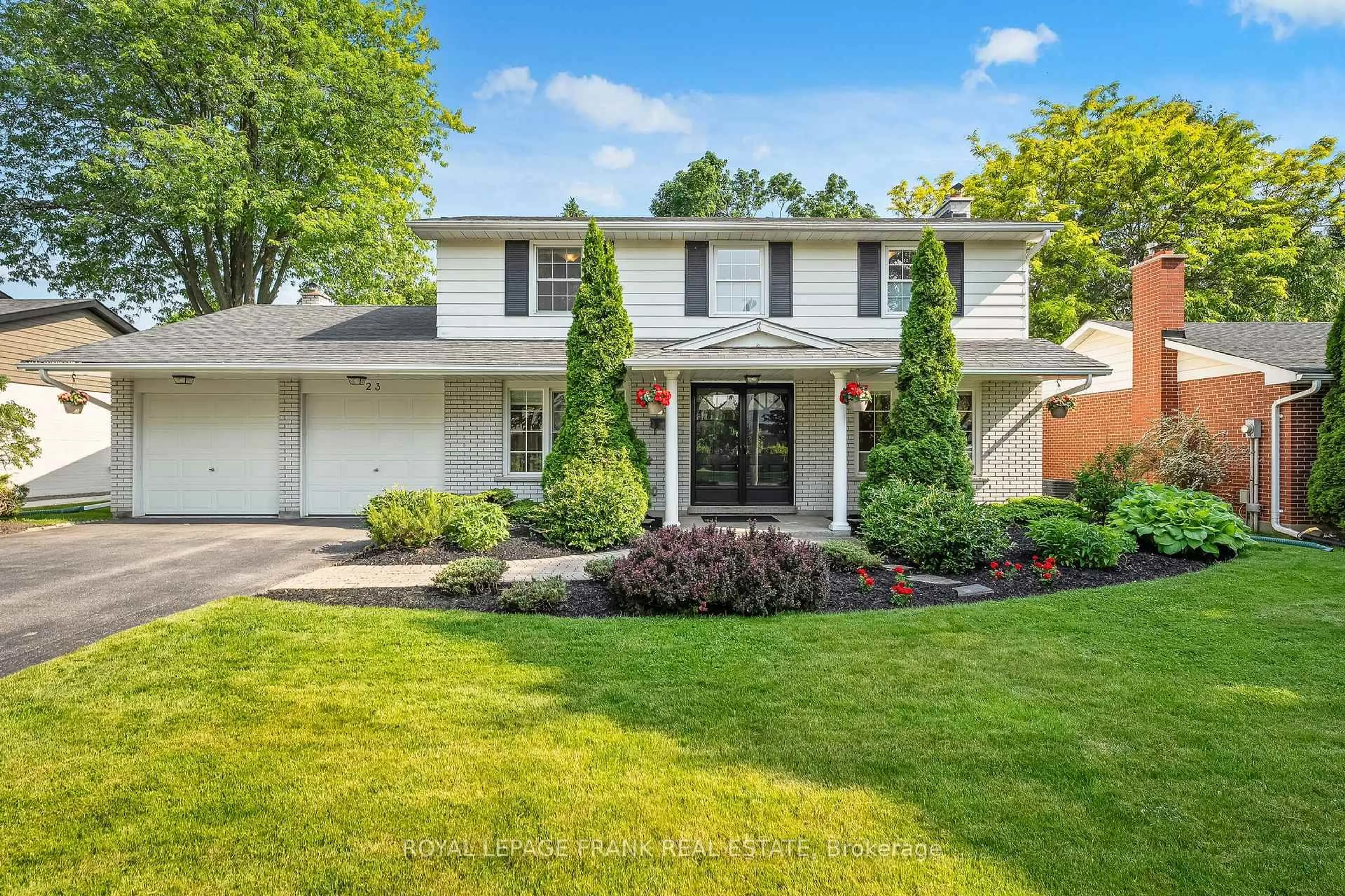 Home with vinyl exterior material, street for 23 Senator Reesor's Dr, Markham Ontario L3P 3E3
