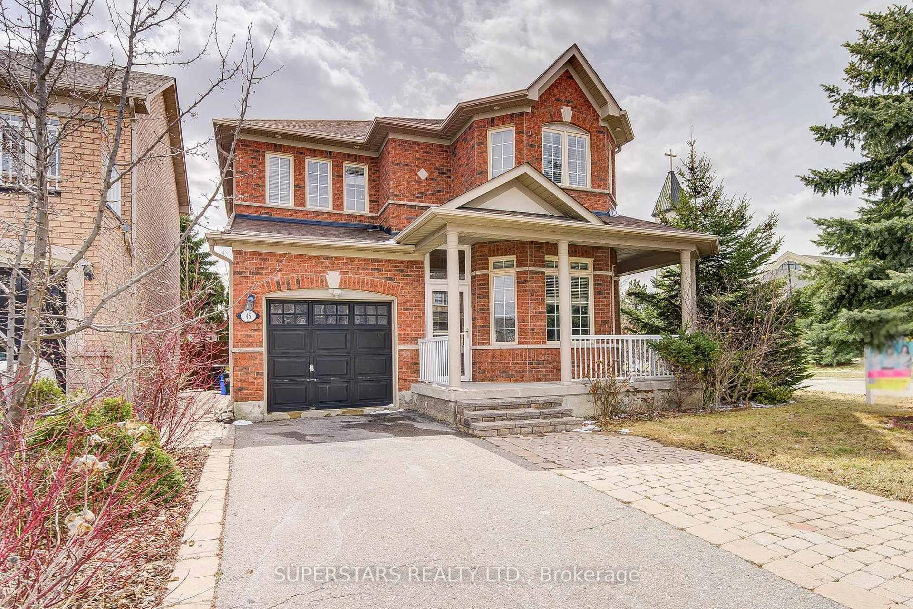 Home with brick exterior material, street for 45 Saint Damian Ave, Vaughan Ontario L4H 2L6