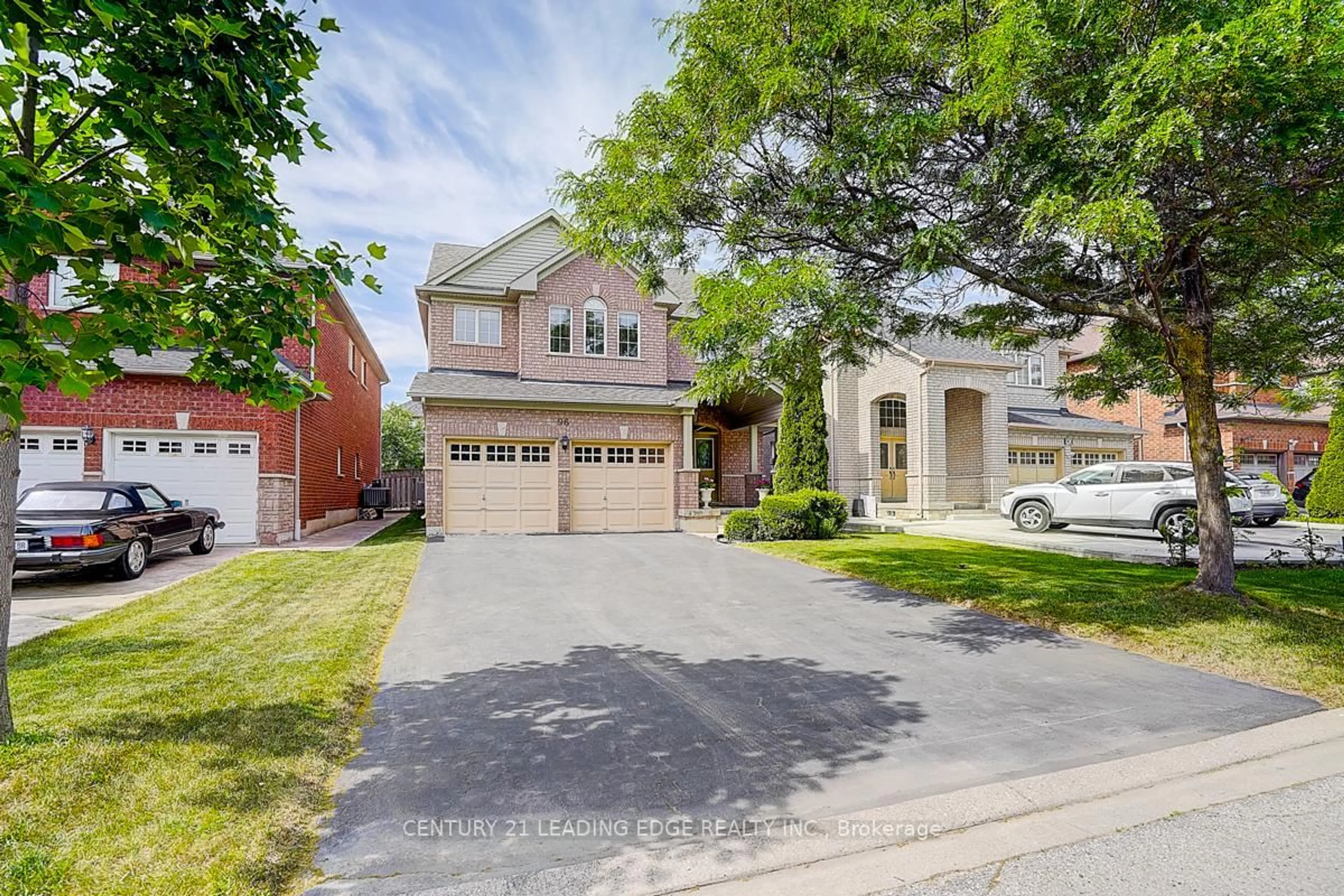 Home with brick exterior material, street for 96 Tuscana Blvd, Vaughan Ontario L4K 5K4
