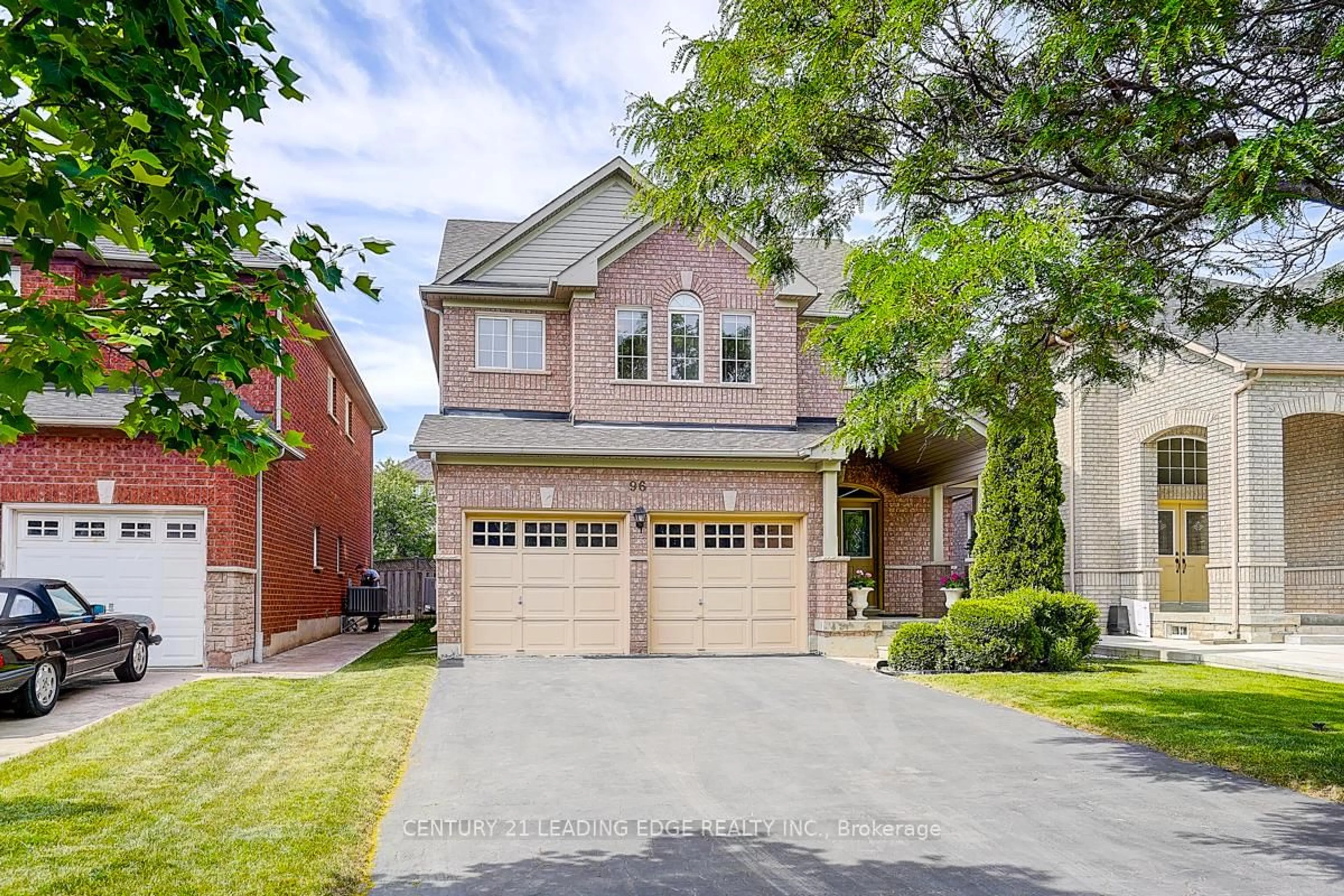 Home with brick exterior material, street for 96 Tuscana Blvd, Vaughan Ontario L4K 5K4