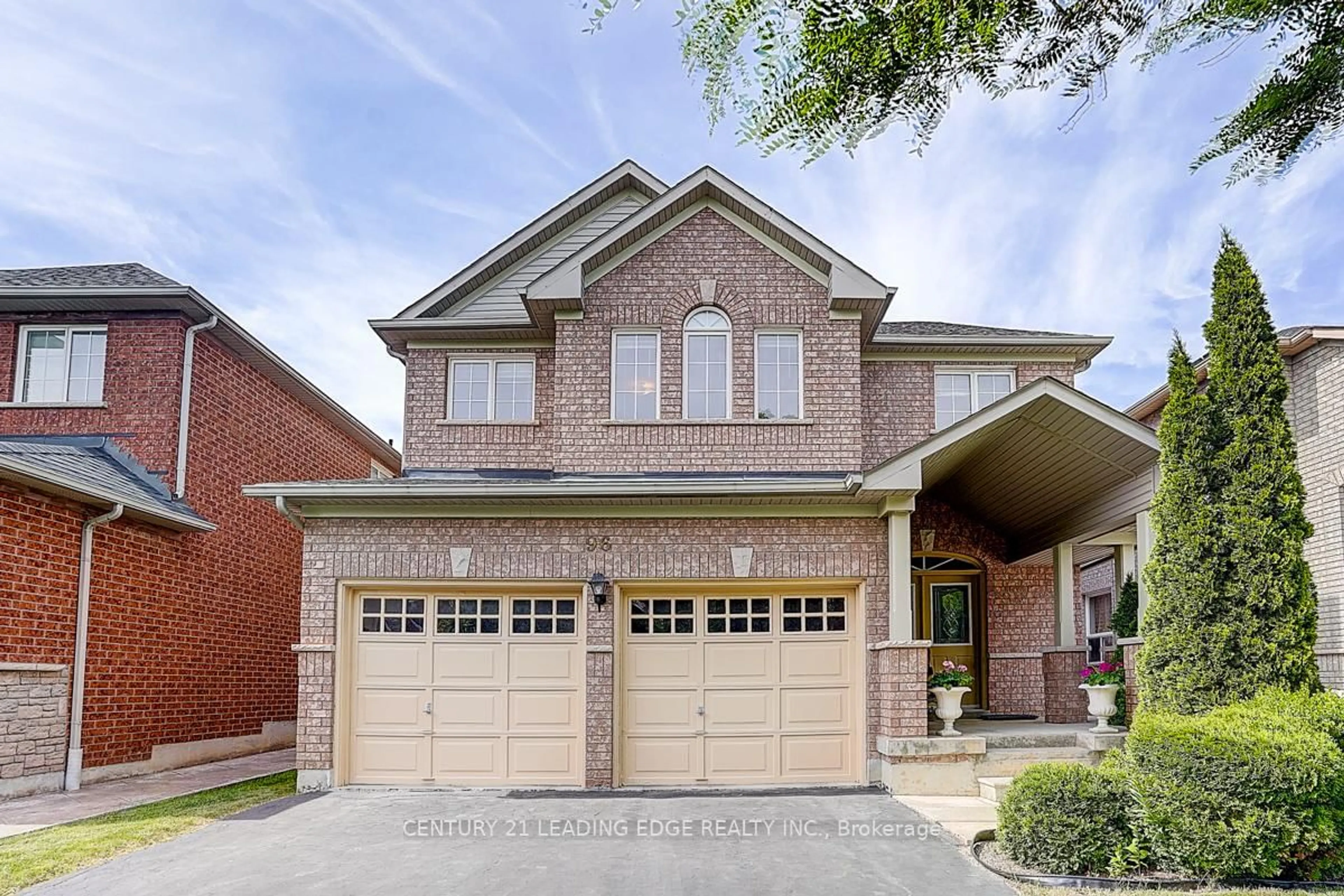 Home with brick exterior material, street for 96 Tuscana Blvd, Vaughan Ontario L4K 5K4