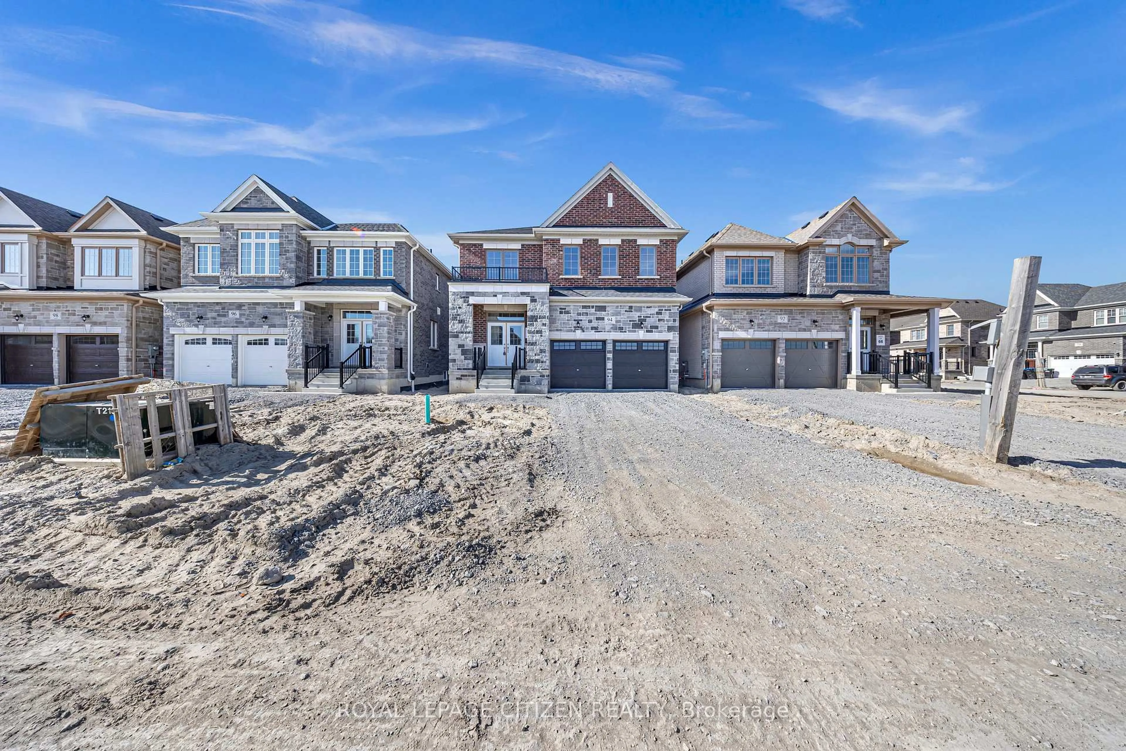 Home with brick exterior material, street for 94 Brethet Hts, New Tecumseth Ontario L0G 1A0