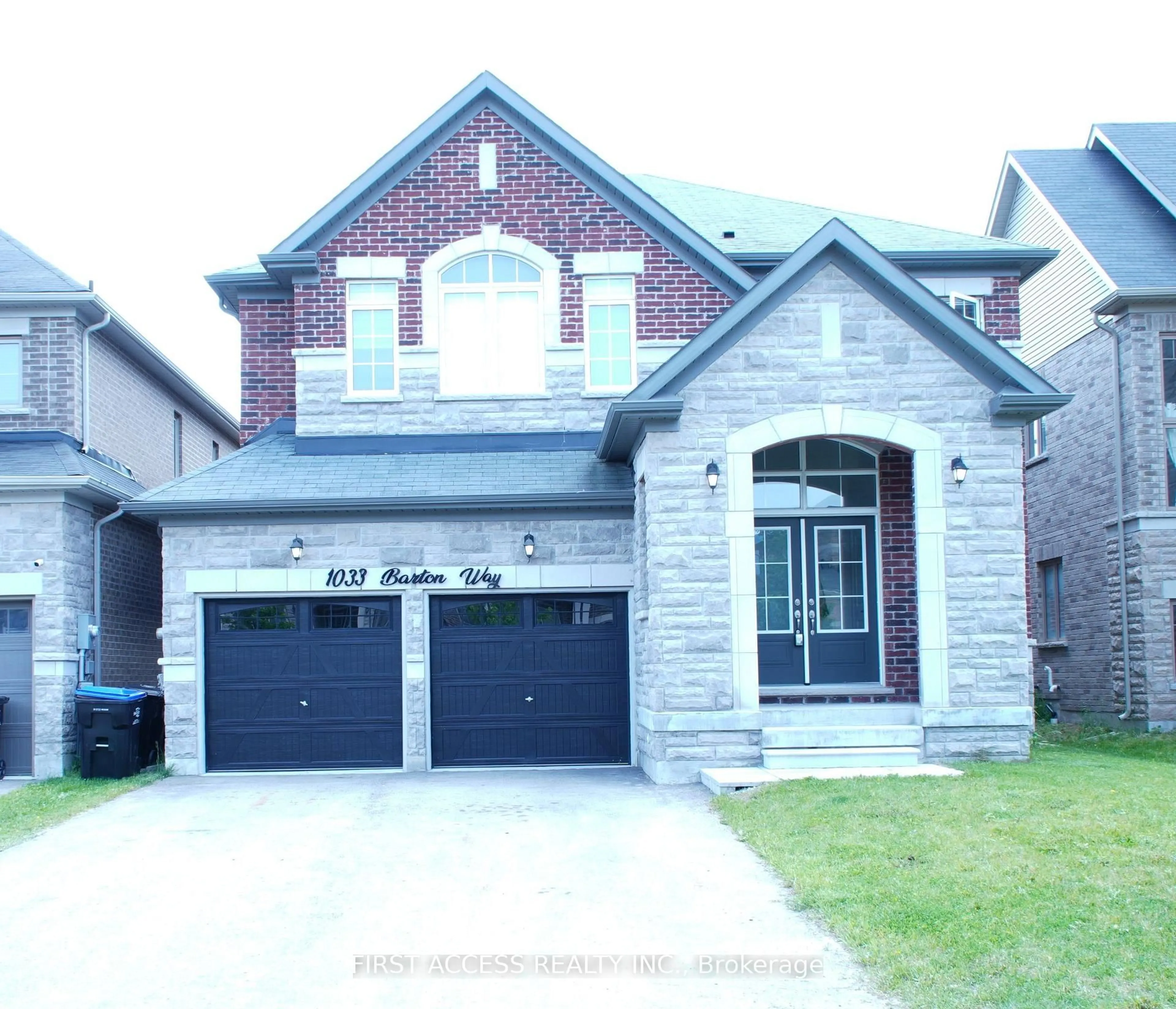 Home with brick exterior material, street for 1033 Barton Way, Innisfil Ontario L9S 0N5