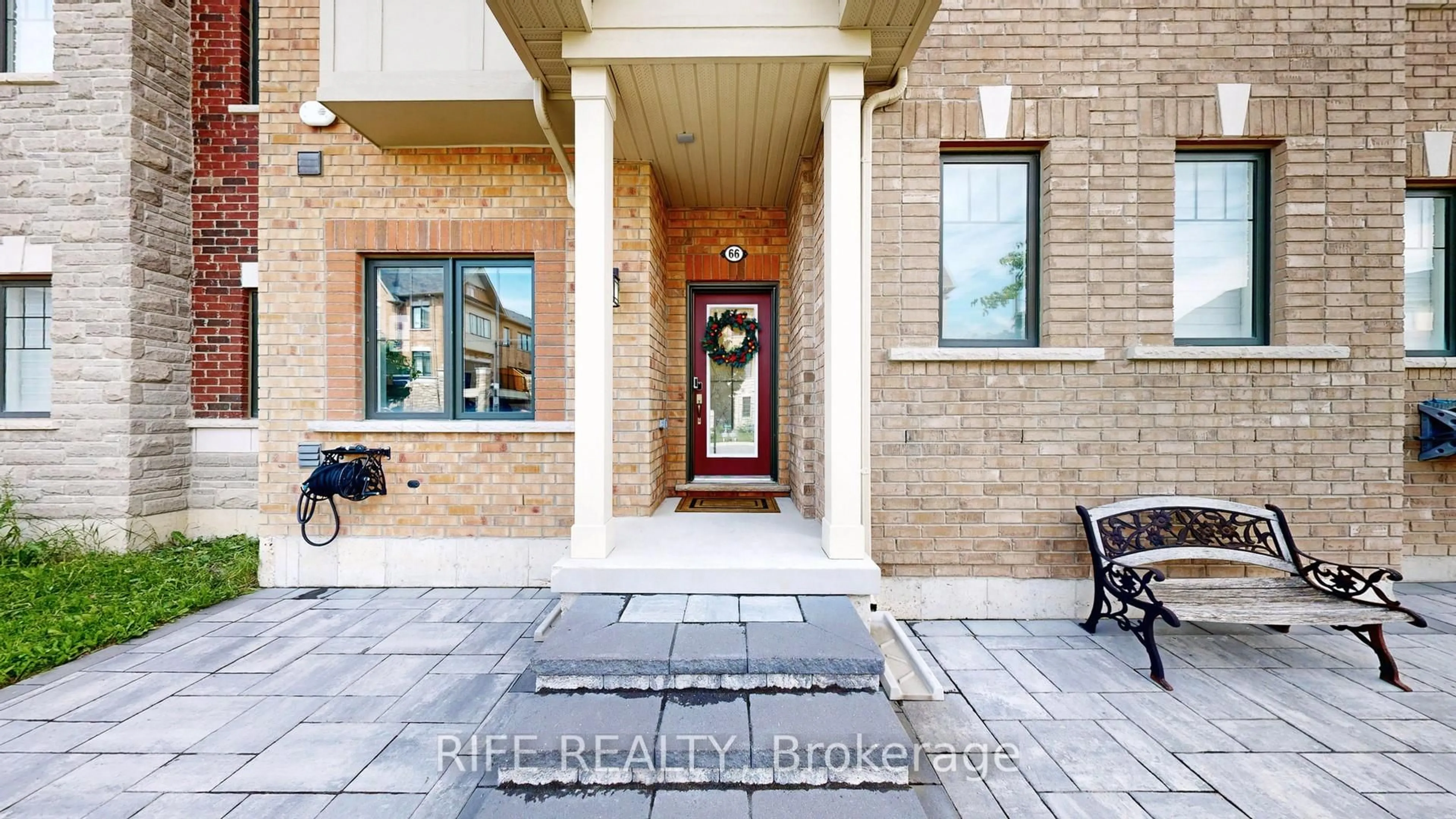 Home with brick exterior material, street for 66 Mannar Dr, Markham Ontario L6C 0Z2