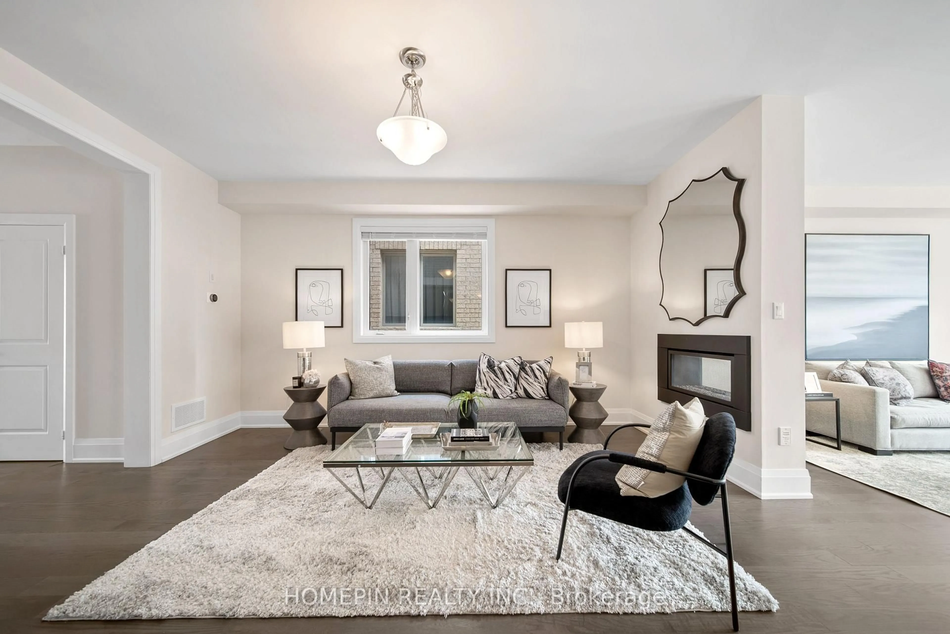 Living room with furniture, unknown for 10 Starkweather St, Aurora Ontario L4G 0Z3