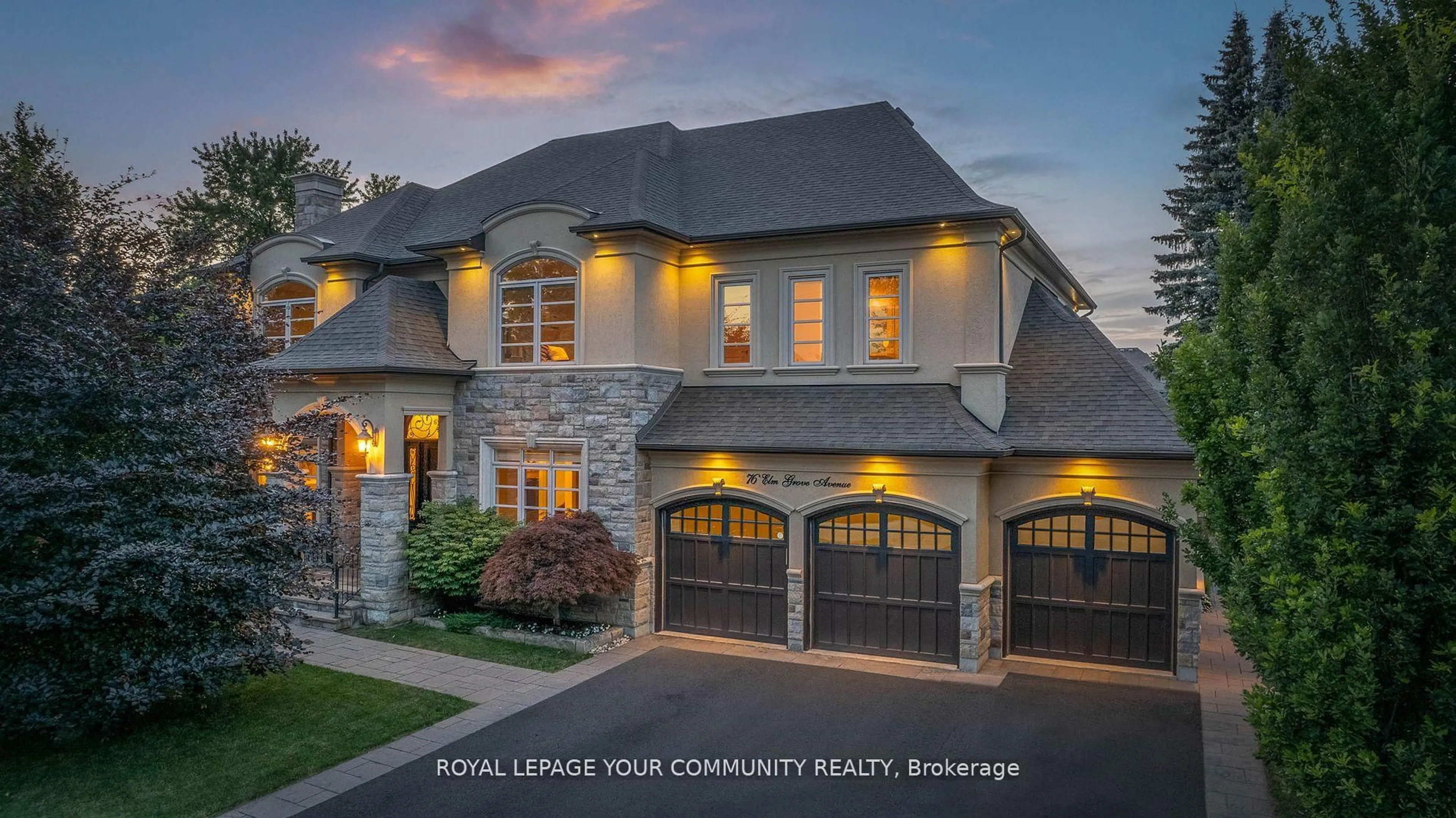 Home with brick exterior material, street for 76 Elm Grove Ave, Richmond Hill Ontario L4E 2W8
