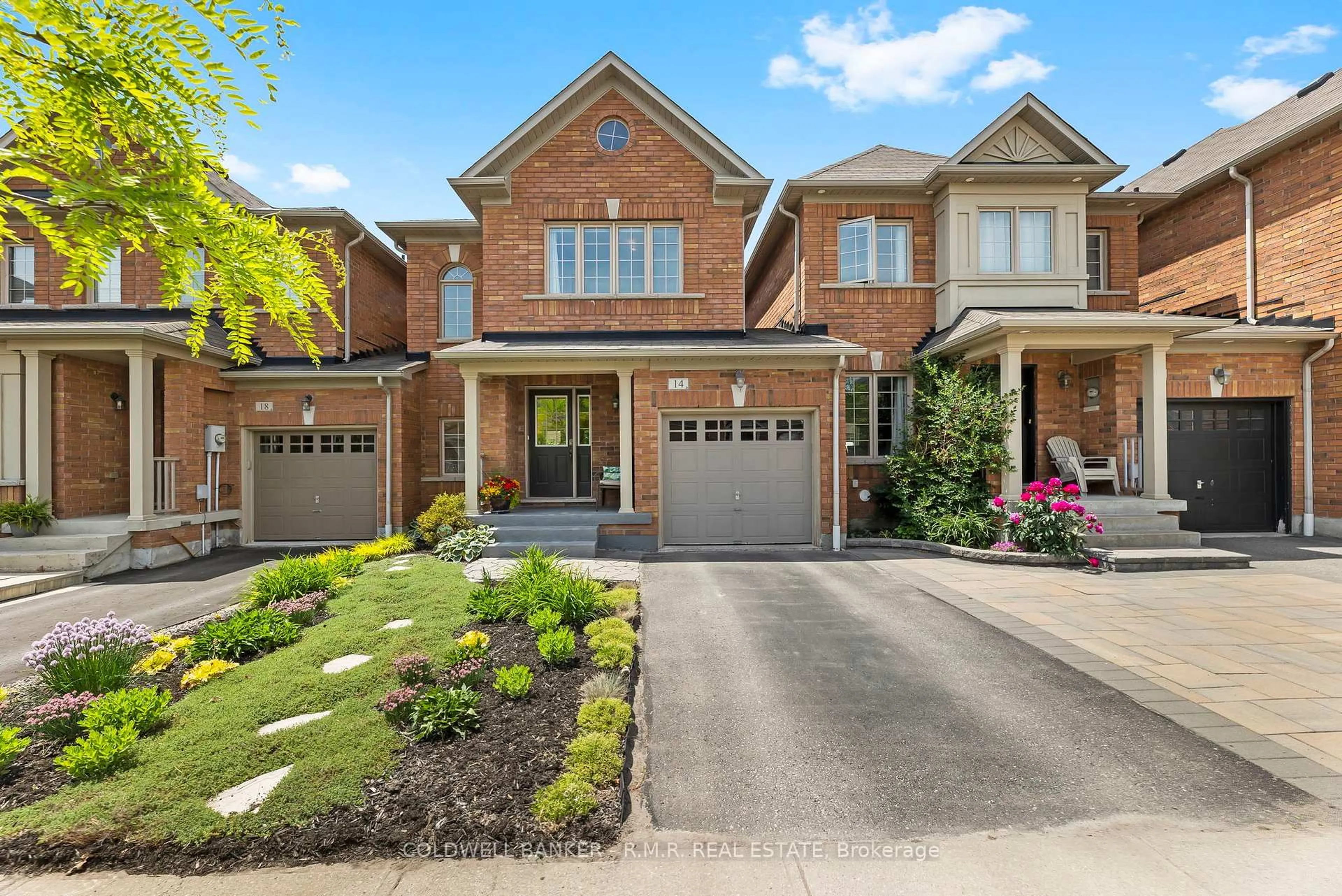 Home with brick exterior material, street for 14 Betula Gate, Whitchurch-Stouffville Ontario L4A 0V2