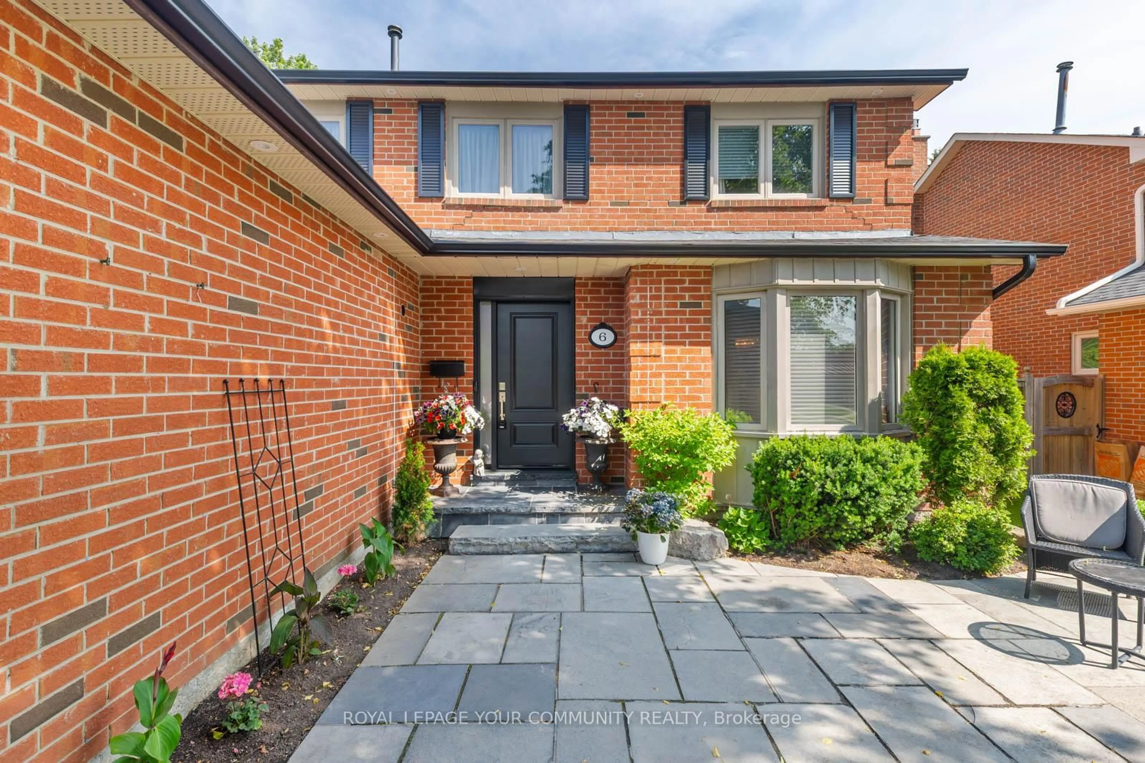 Home with brick exterior material, street for 6 Larkin Ave, Markham Ontario L3P 4R2