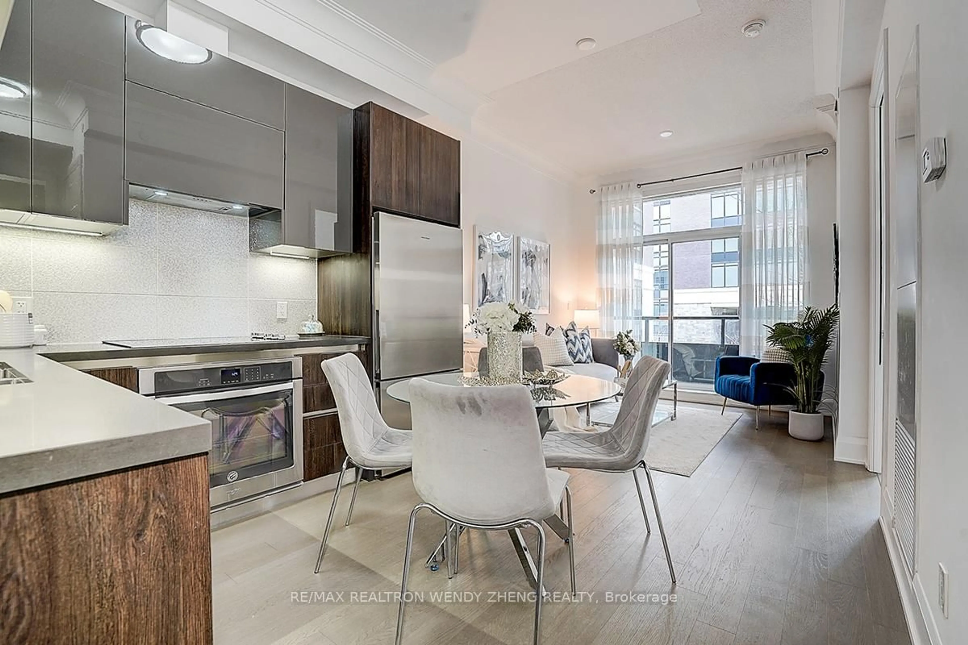 Open concept kitchen, unknown for 25 Water Walk Dr #232, Markham Ontario L3R 1L5