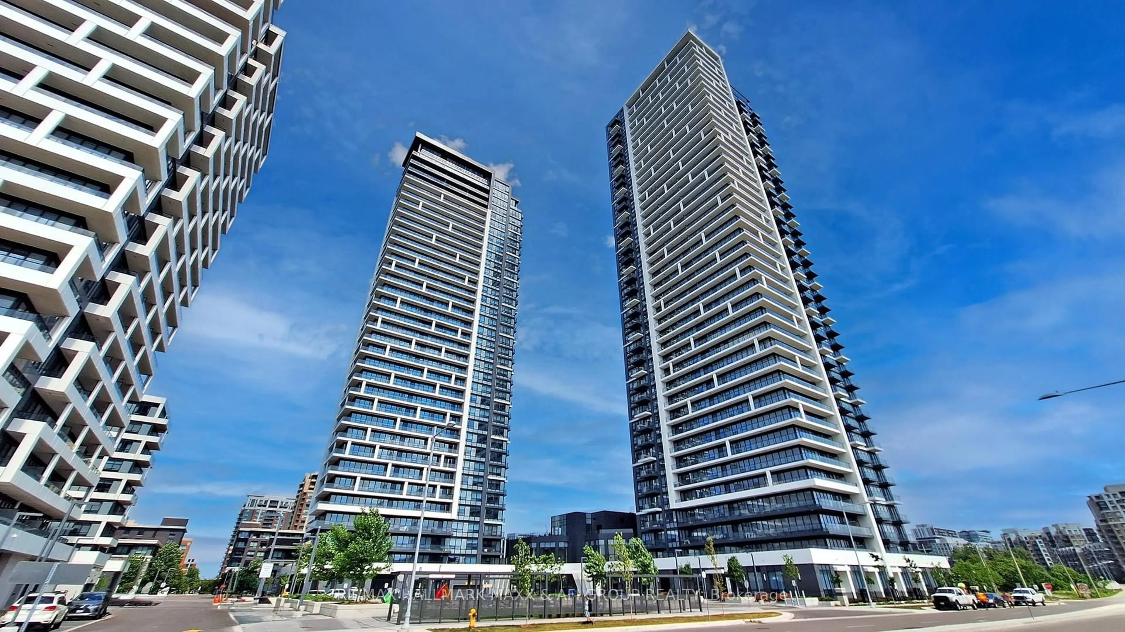 A pic from outside/outdoor area/front of a property/back of a property/a pic from drone, unknown for 8 Water Walk Dr #2209, Markham Ontario L3R 6L4