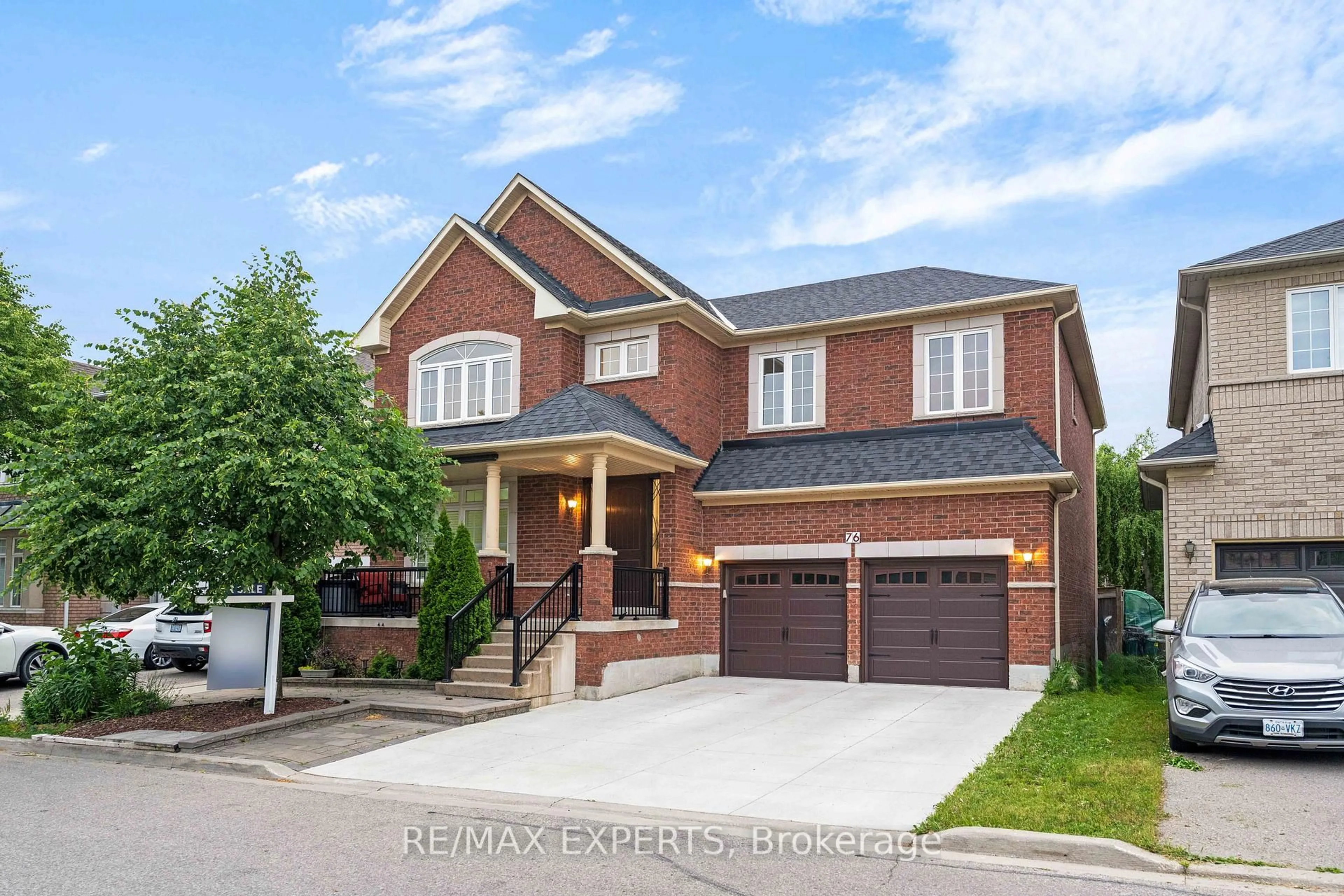 Home with brick exterior material, street for 76 Cetona Ave, Vaughan Ontario L4H 3A2