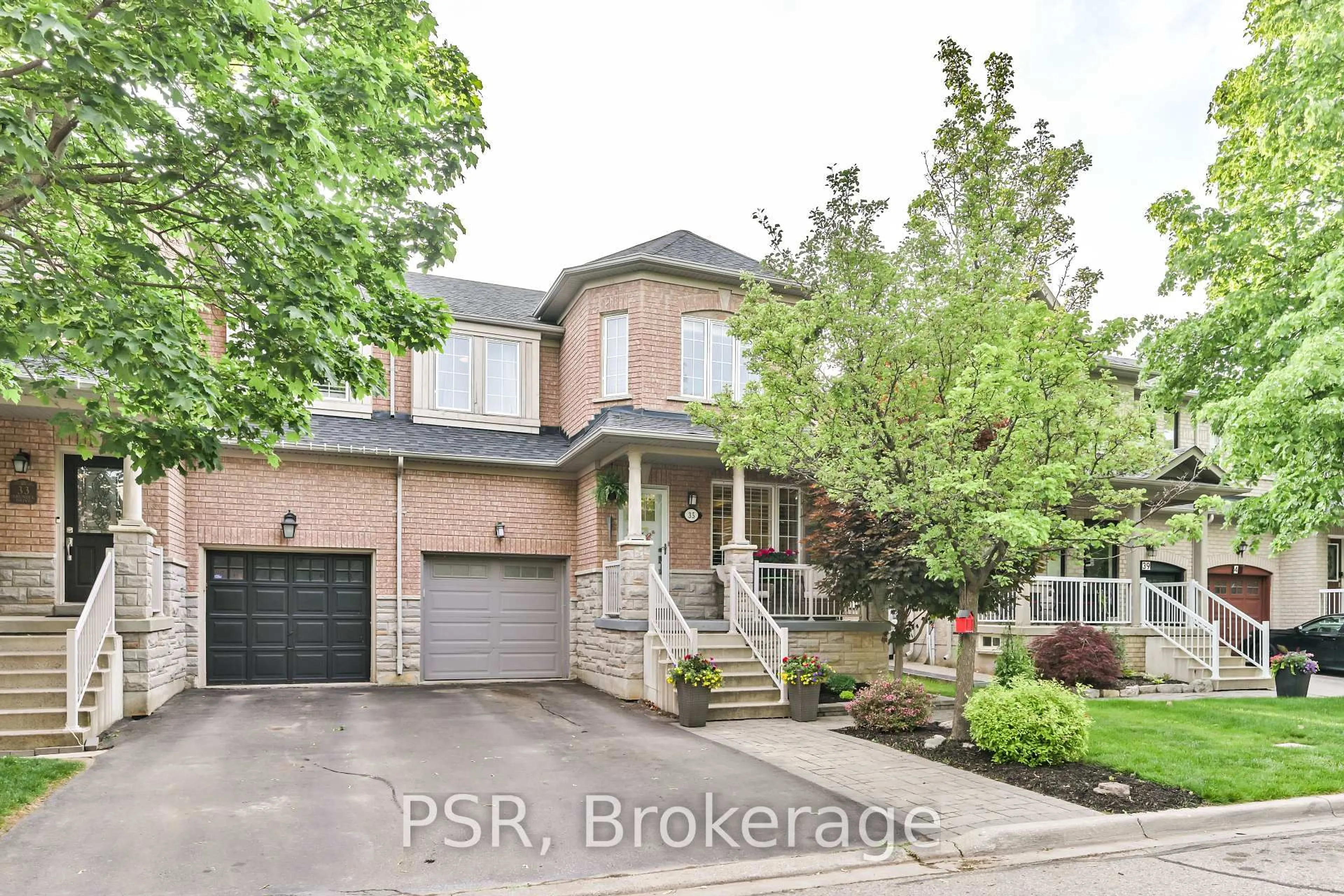Home with brick exterior material, street for 35 Arundel Dr, Vaughan Ontario L4H 2E6