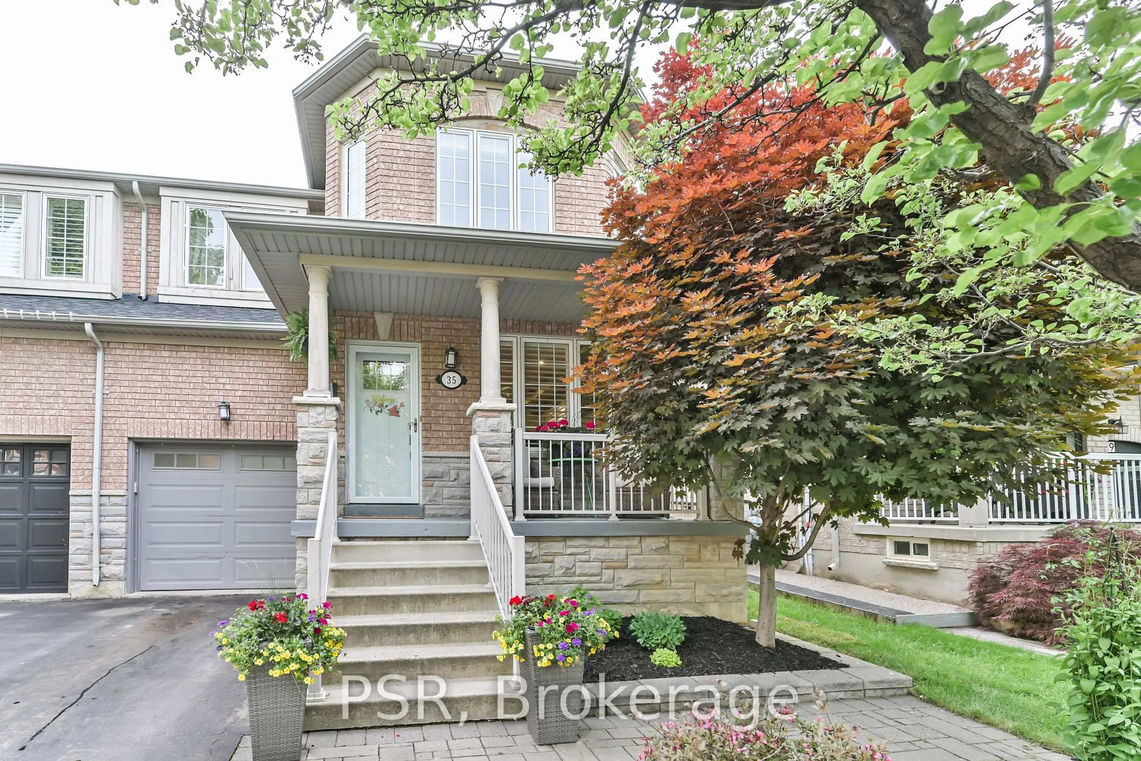 Home with brick exterior material, street for 35 Arundel Dr, Vaughan Ontario L4H 2E6