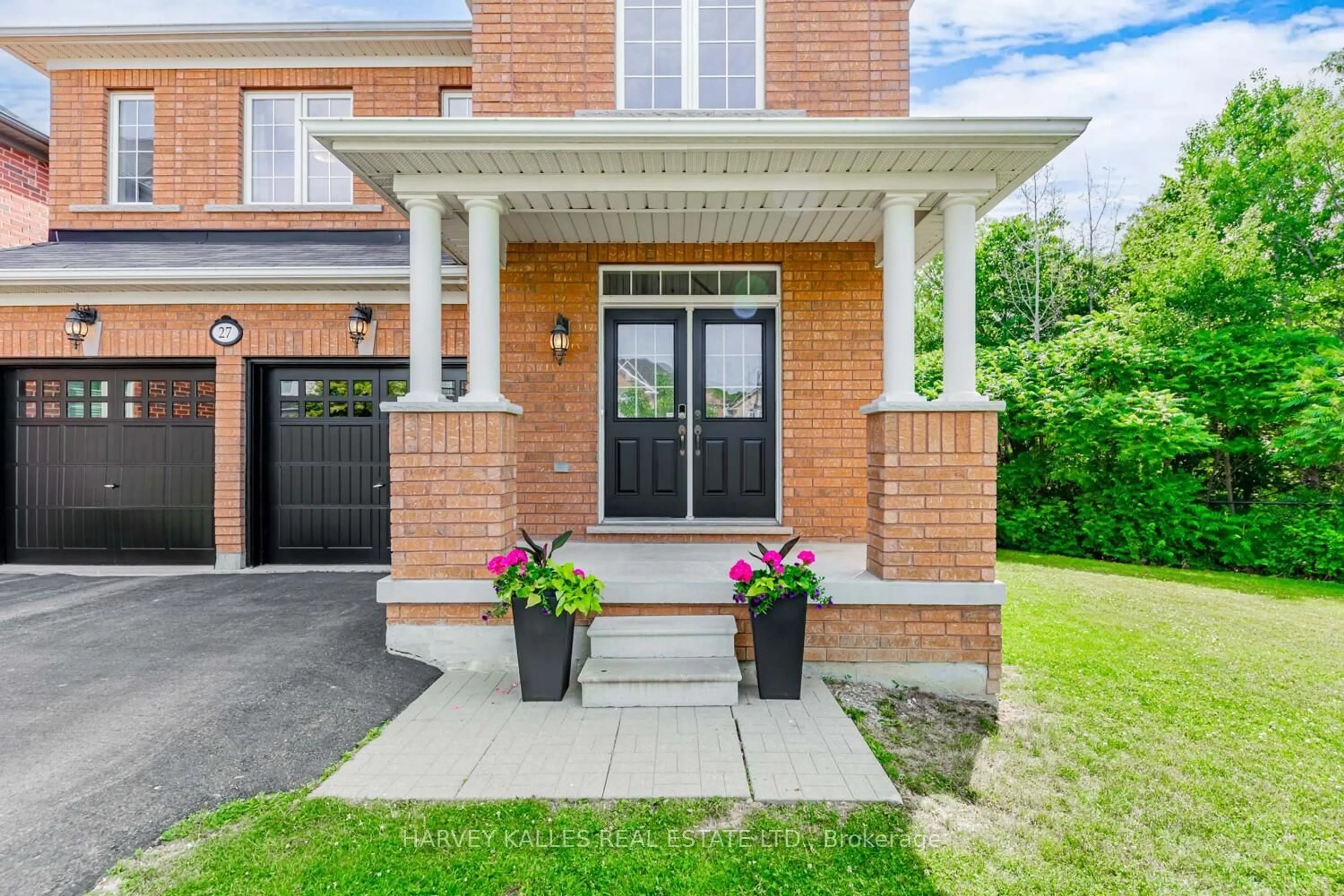 Home with brick exterior material, street for 27 Rock Elm Crt, Vaughan Ontario L6A 4C2