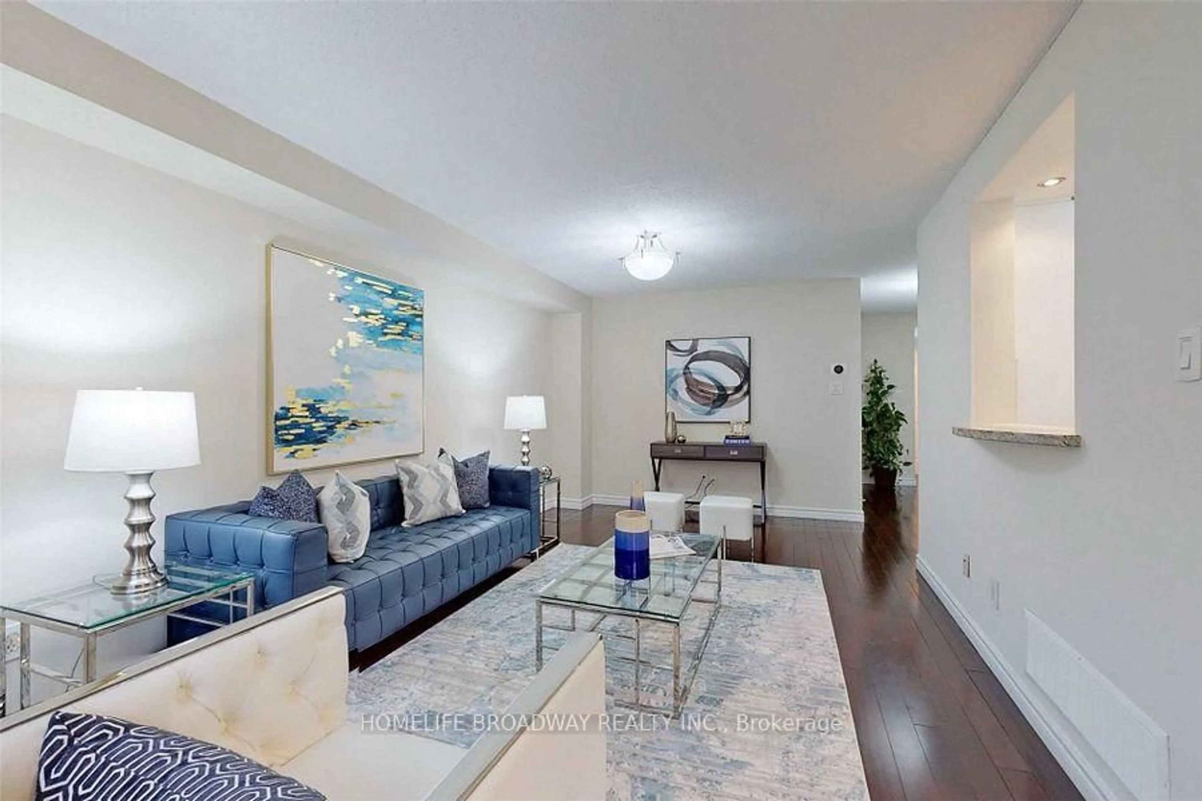 Living room with furniture, unknown for 39 Horstman St, Markham Ontario L3S 4G4