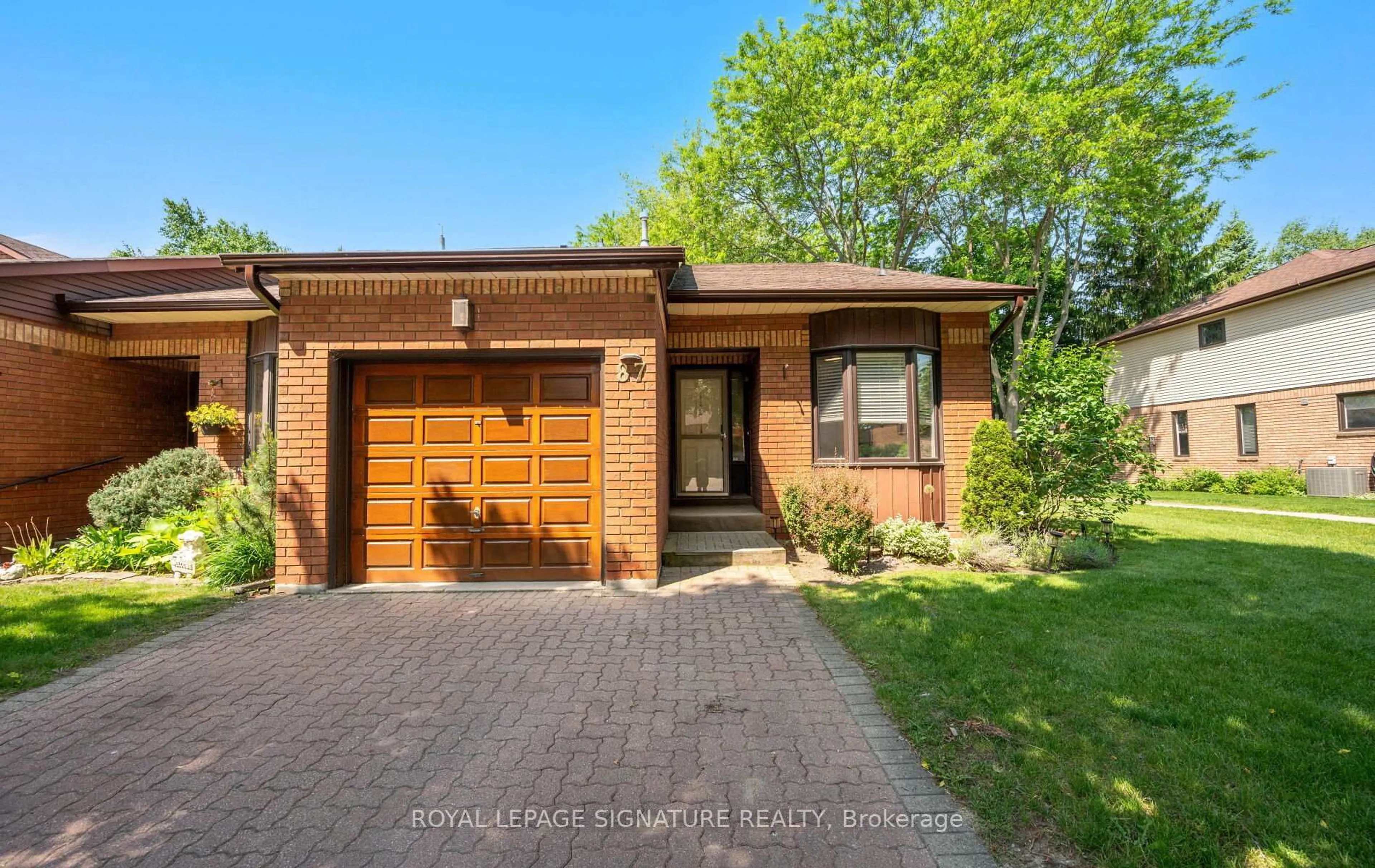 Home with brick exterior material, street for 87 Green Briar Rd, New Tecumseth Ontario L9R 1S3