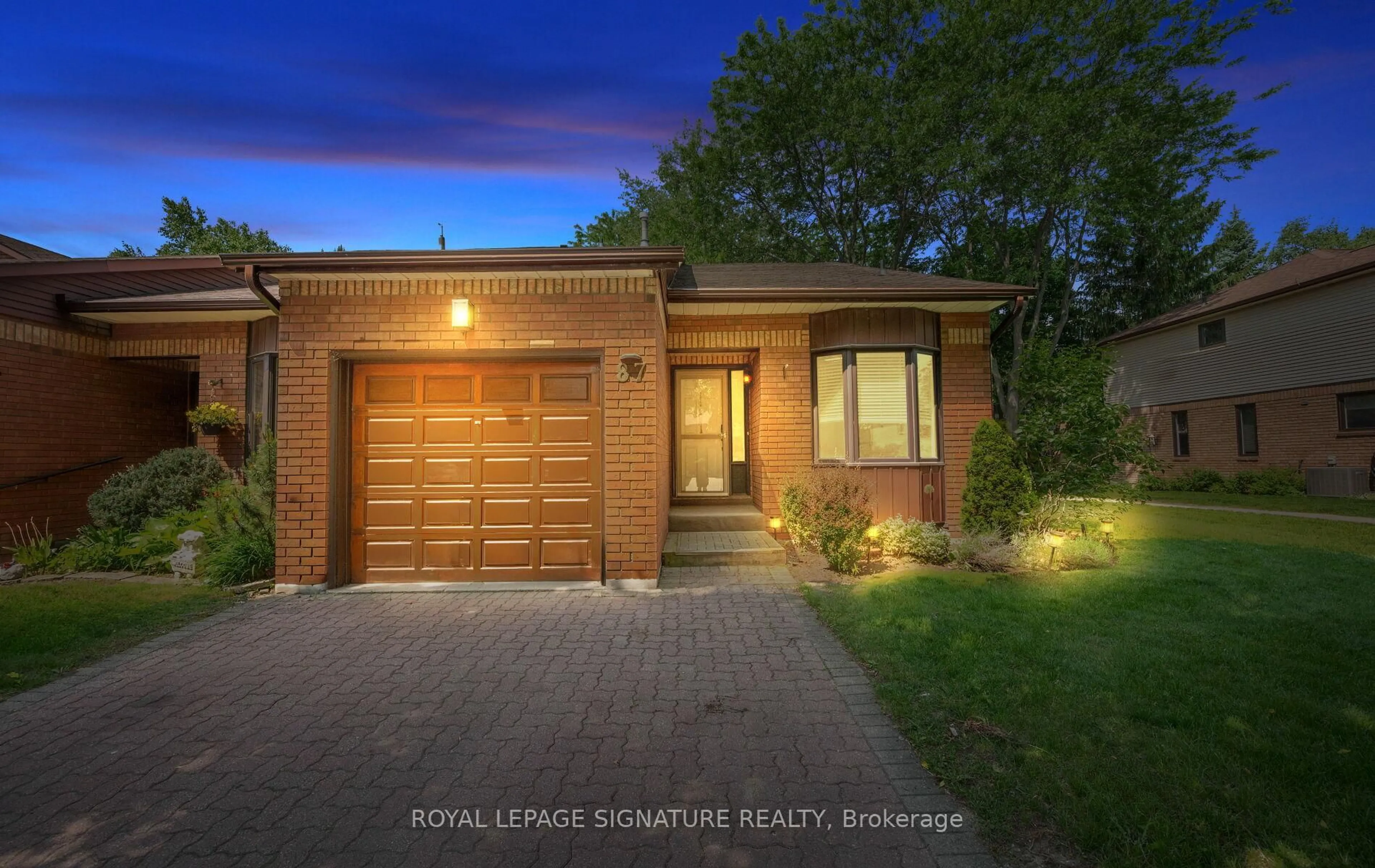 Home with brick exterior material, street for 87 Green Briar Rd, New Tecumseth Ontario L9R 1S3