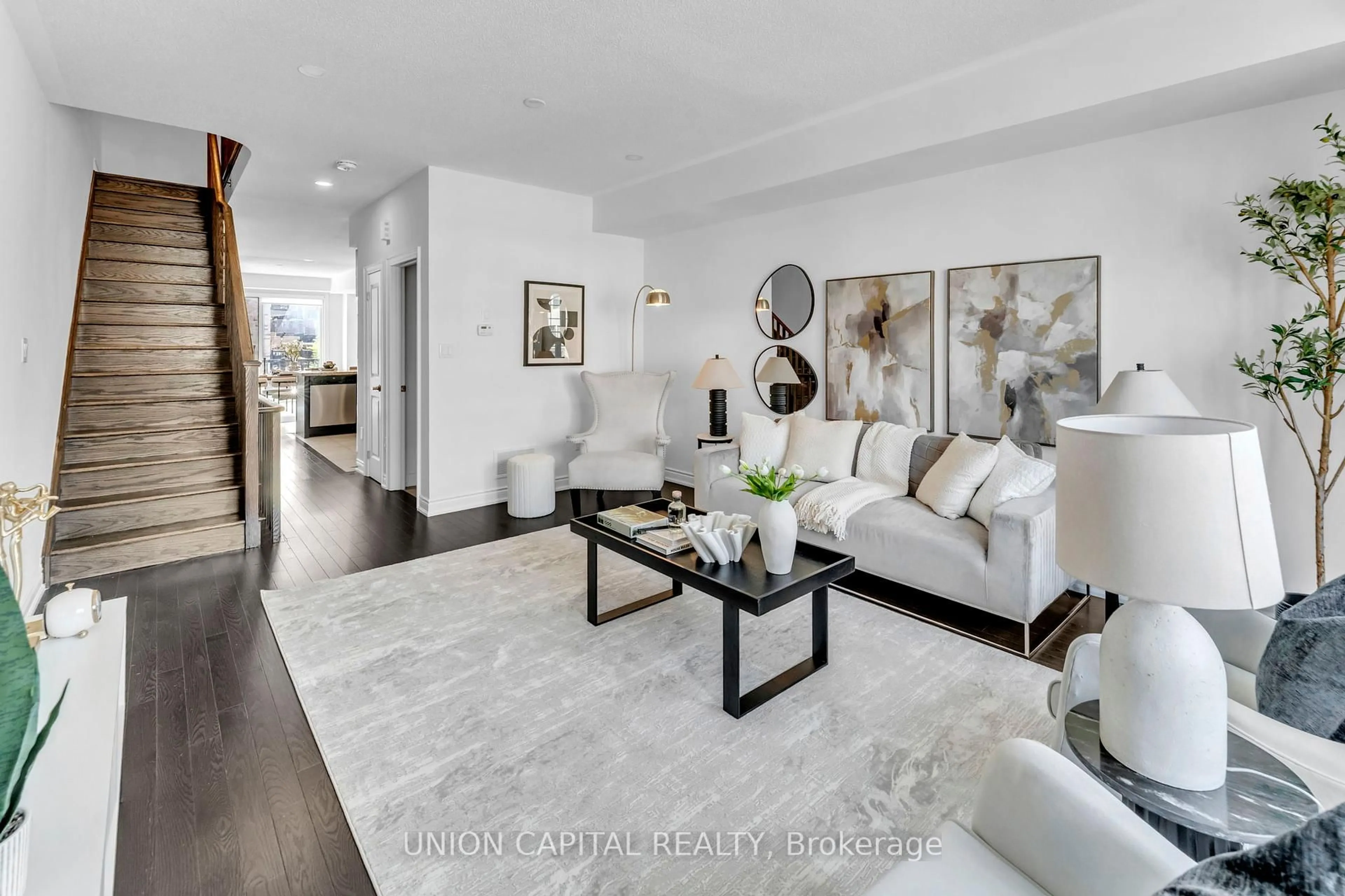 Living room with furniture, unknown for 79 Cornell Centre Blvd, Markham Ontario L6B 0R1