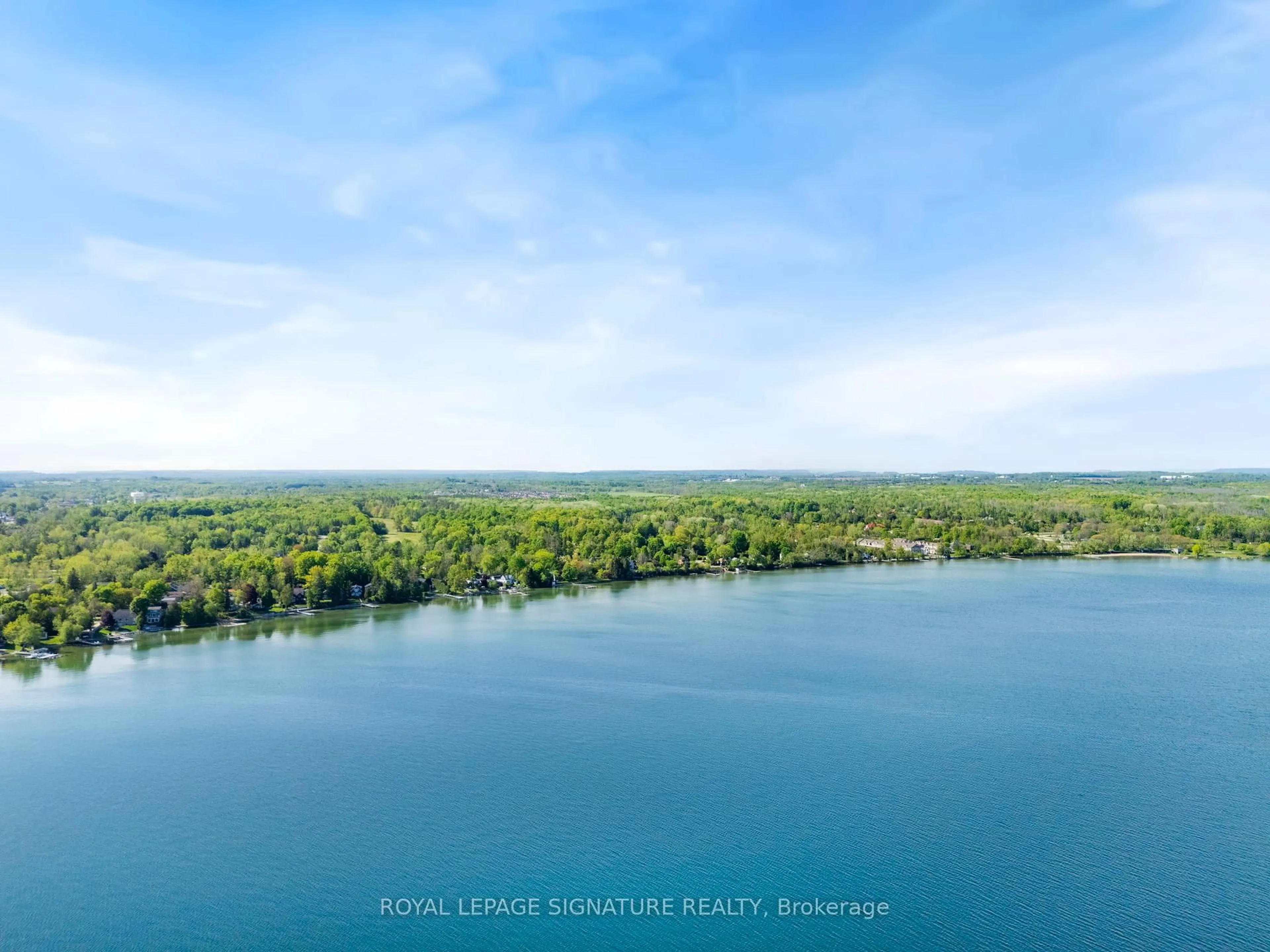 A pic from outside/outdoor area/front of a property/back of a property/a pic from drone, water/lake/river/ocean view for 1668 Metro Rd, Georgina Ontario L0E 1S0