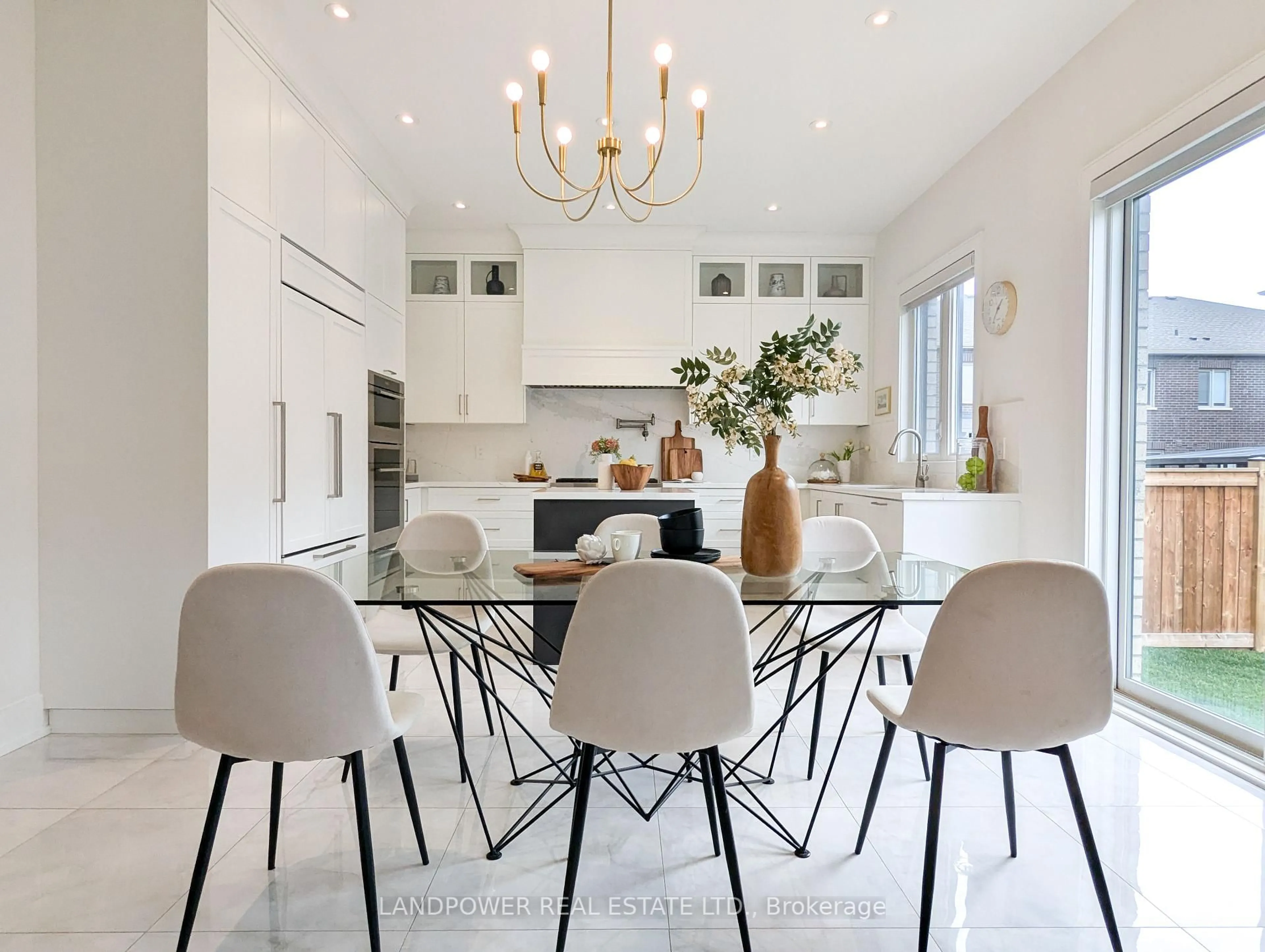 Contemporary kitchen, ceramic/tile floor for 35 Longworth Ave, Richmond Hill Ontario L4E 1J2